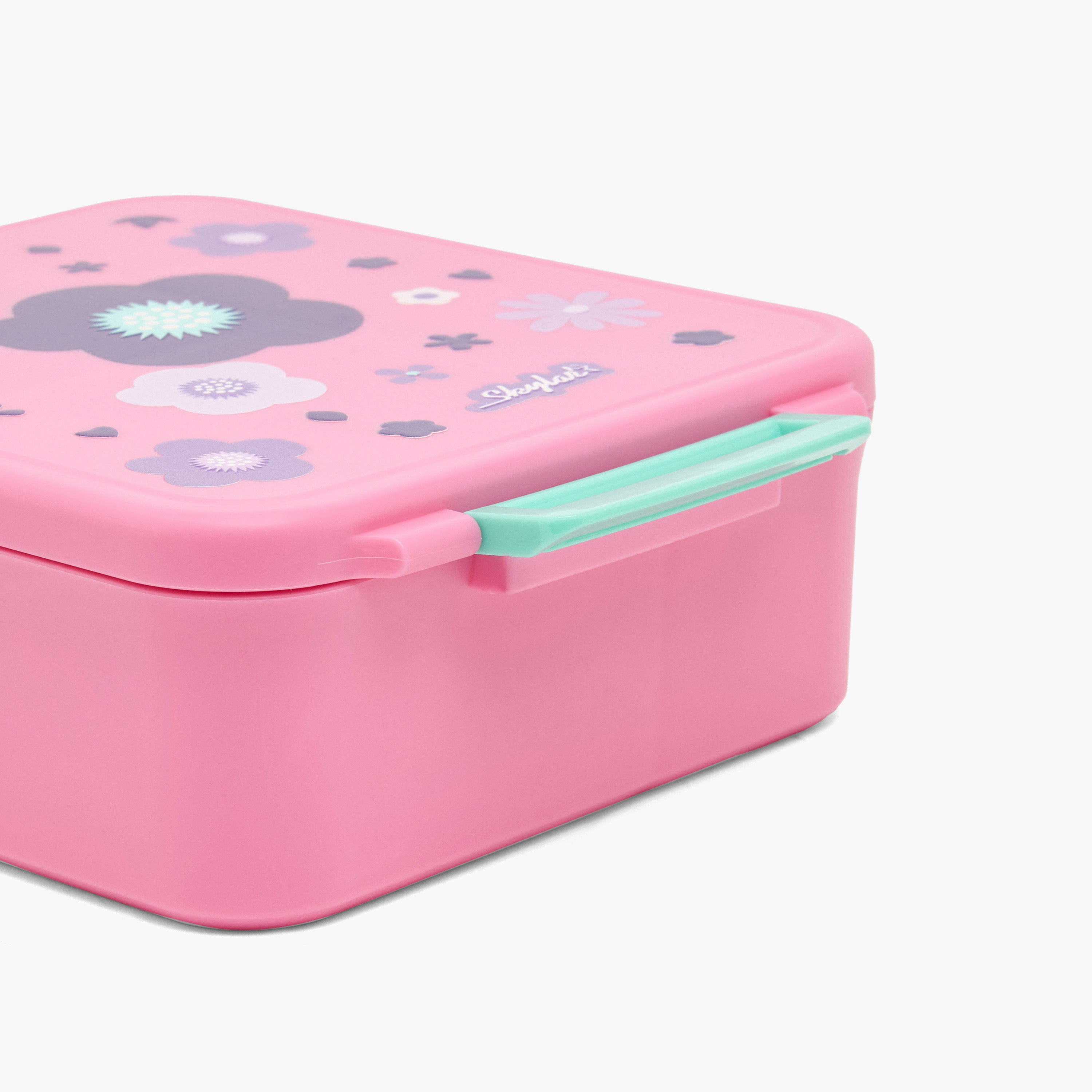 Skylar Floral Print Bento Lunch Box for Girls with Cutlery-school-lunchessentials-lunchboxes-image-6