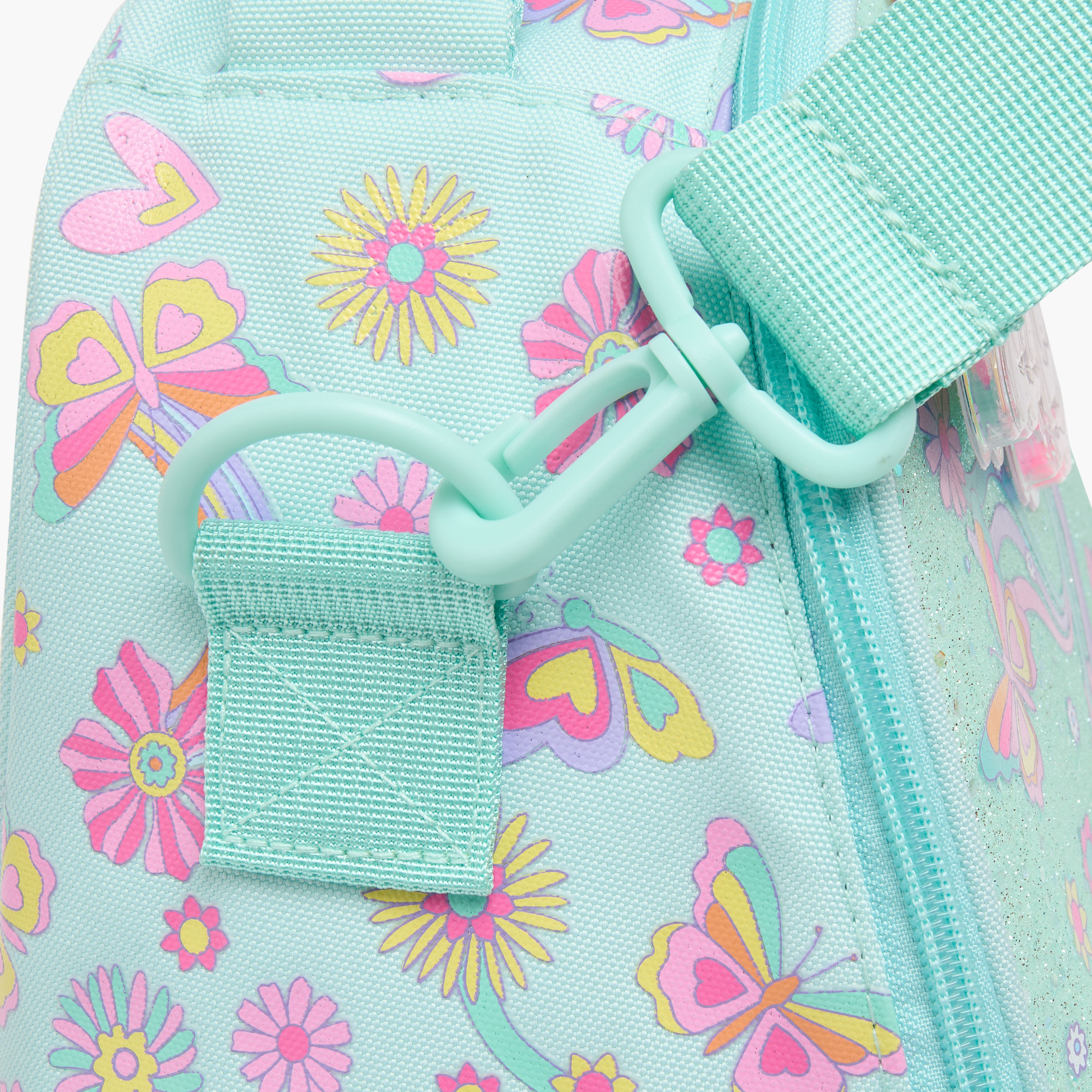 Skylar Butterfly Print Lunch Bag for Girls 5-8 Years with Insulation Design-school-lunchessentials-lunchbags-image-6