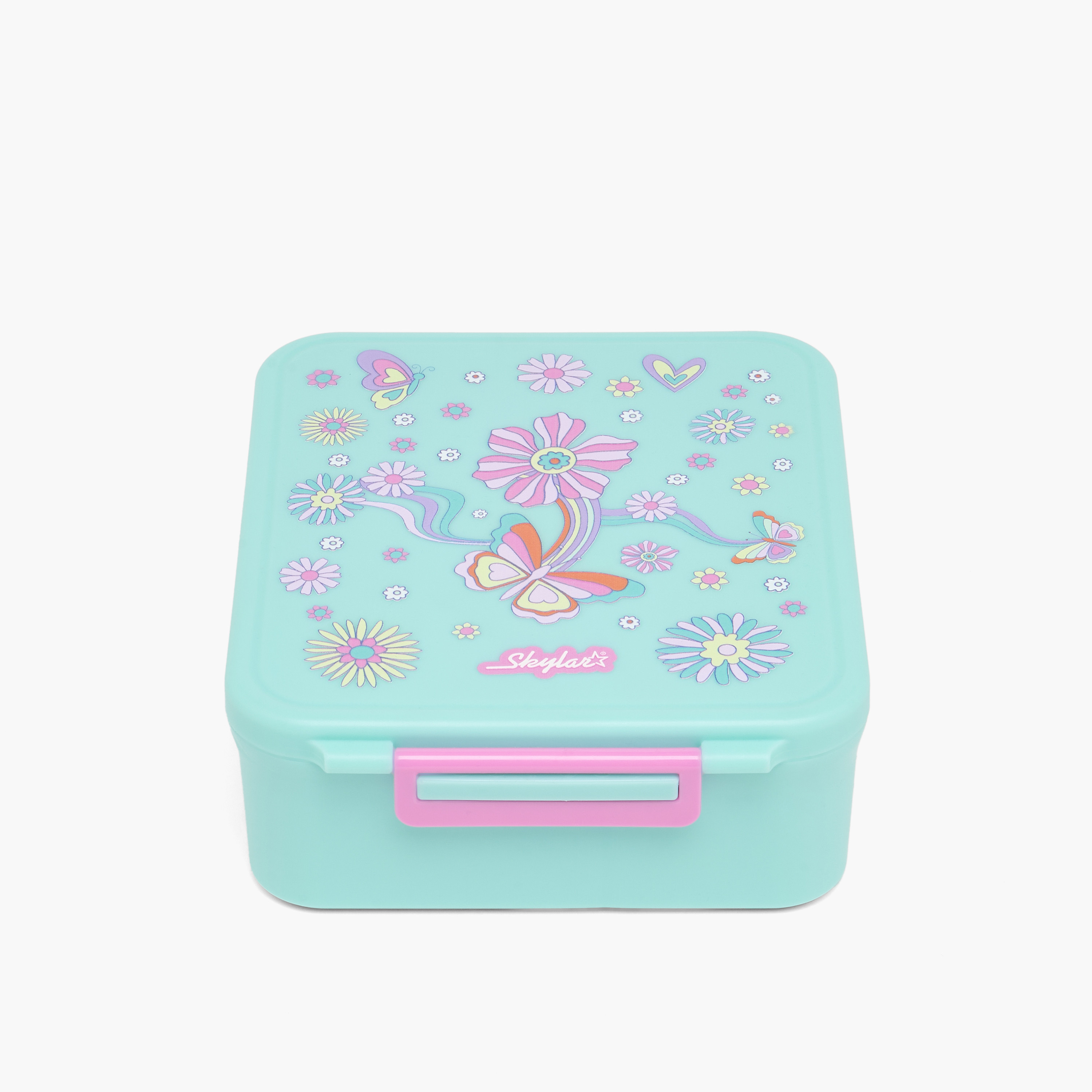 Skylar Butterfly Print Bento Lunch Box for Girls with Food Jar-school-lunchessentials-lunchboxes-image-2