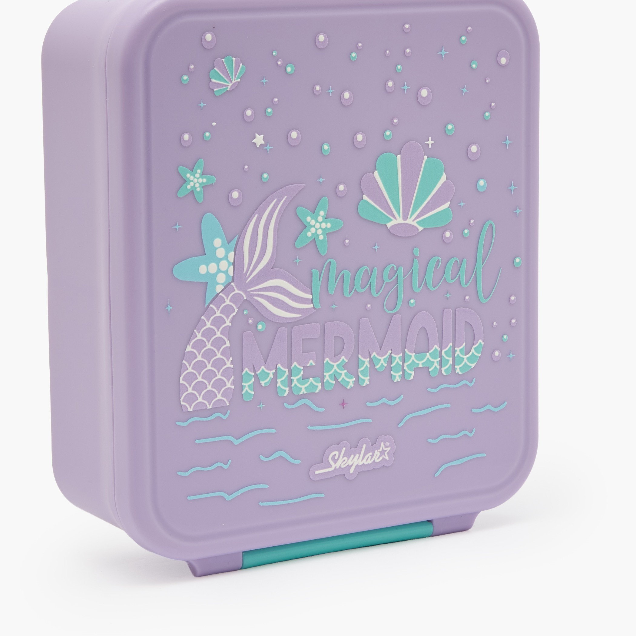 Skylar Mermaid Print Lunch Box for Girls with Jar and Cutlery - 1.7 L-school-lunchessentials-lunchboxes-image-3