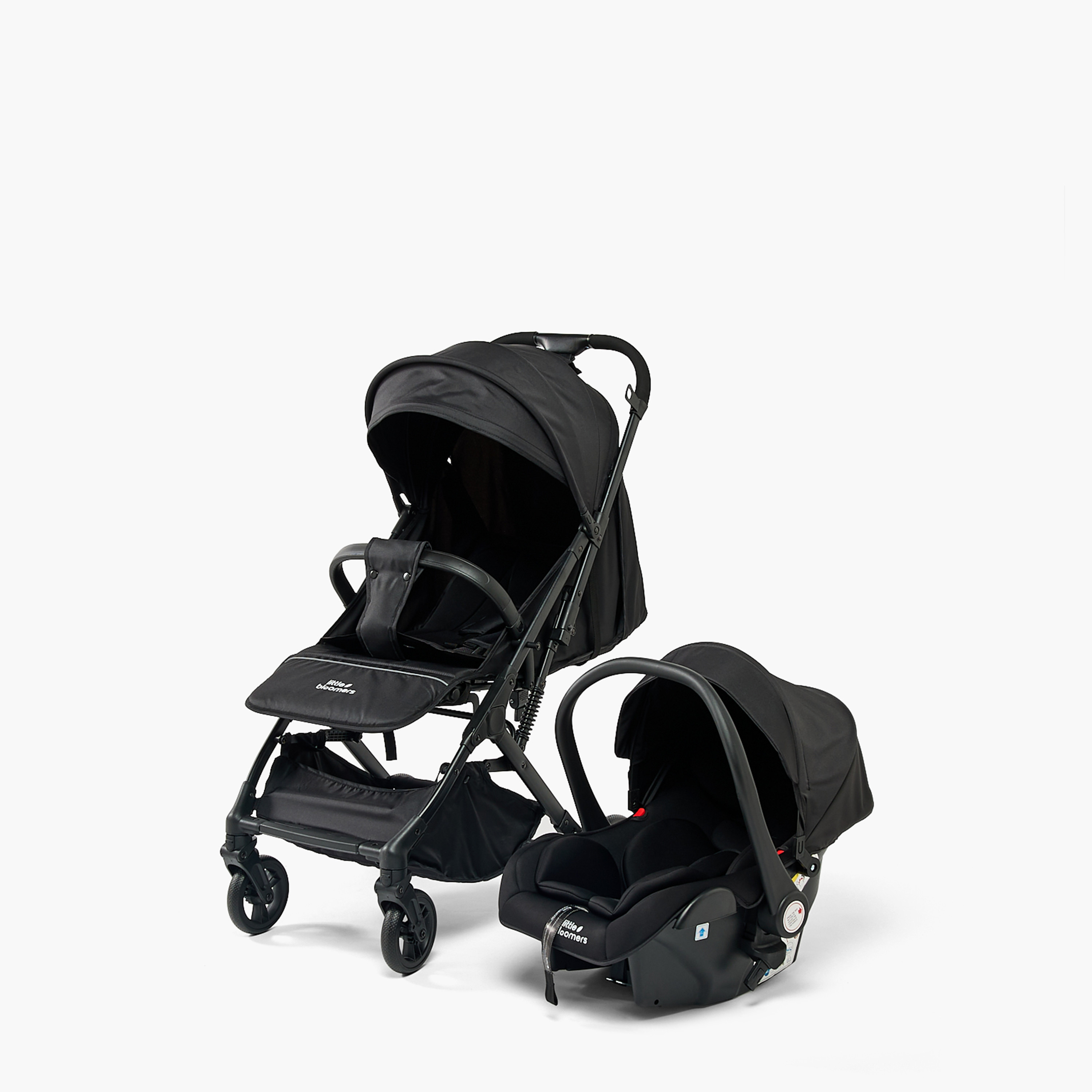 Little Bloomers Dash Travel System with Sun Canopy, Stroller and Car Seat-baby-gear-strollersandprams-travelsystems-image-2