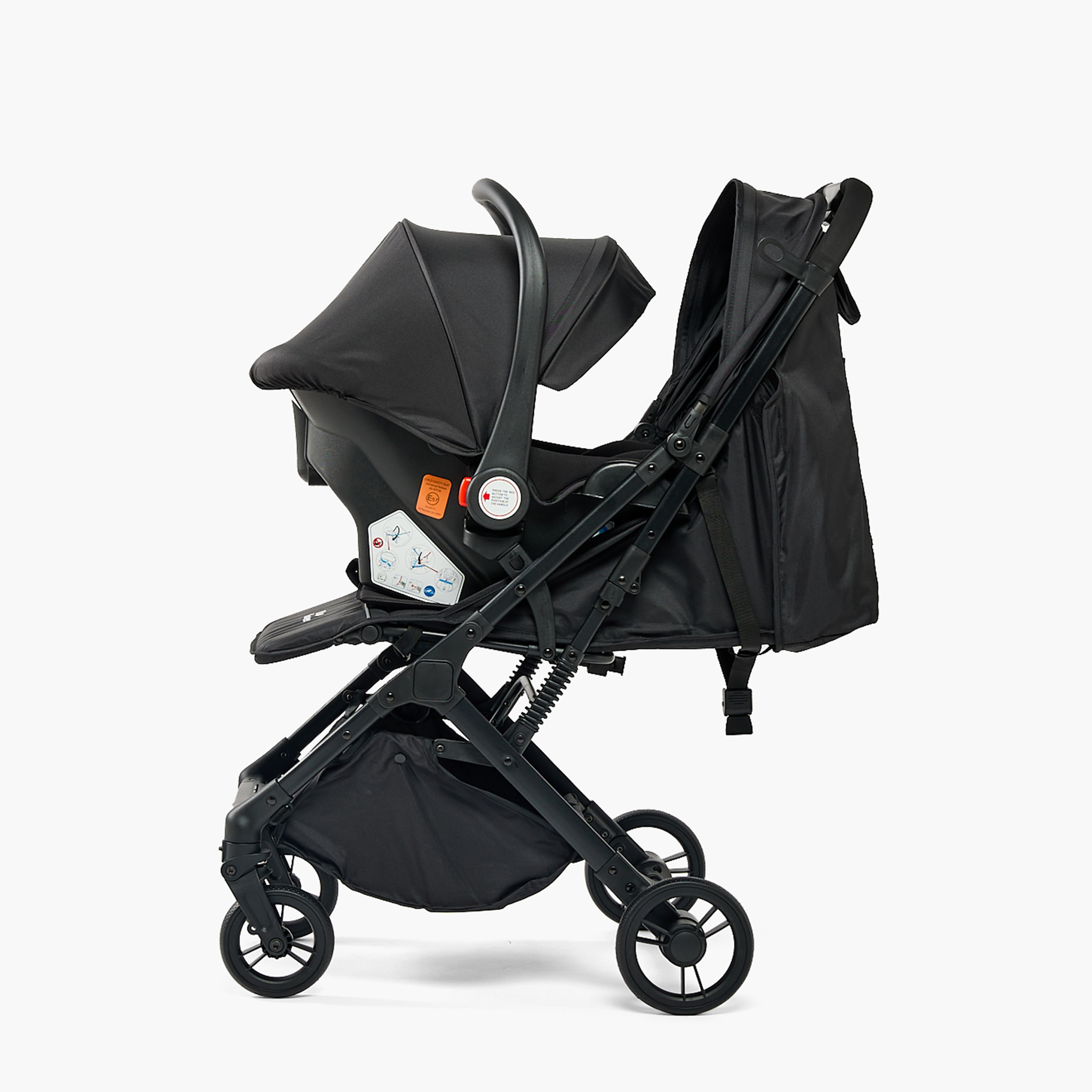 Little Bloomers Dash Travel System with Sun Canopy, Stroller and Car Seat-baby-gear-strollersandprams-travelsystems-image-4