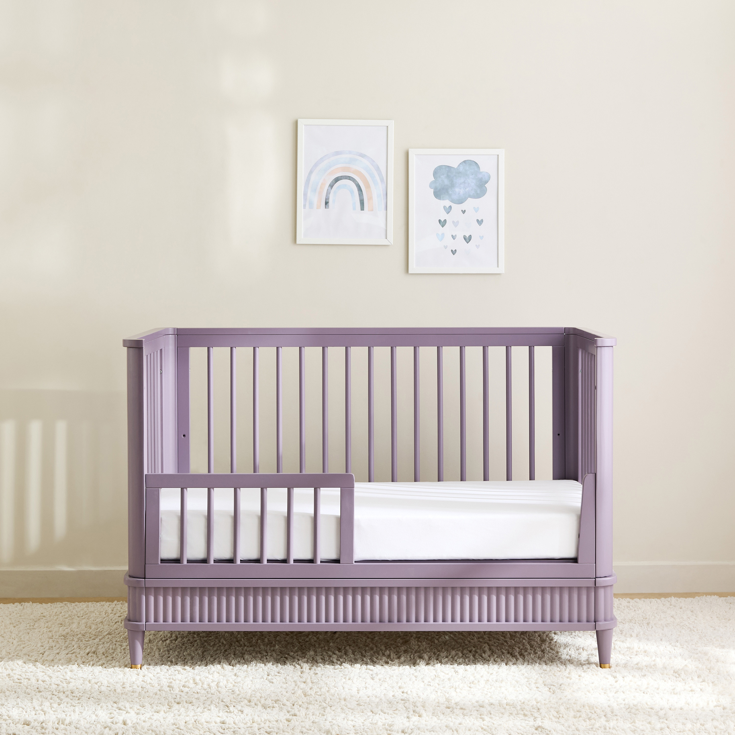 Giggles Baby Crib with 3-Level Adjustable Mattress Height Position-baby-nursery-furniture-cribsandbeds-babycribs-image-5
