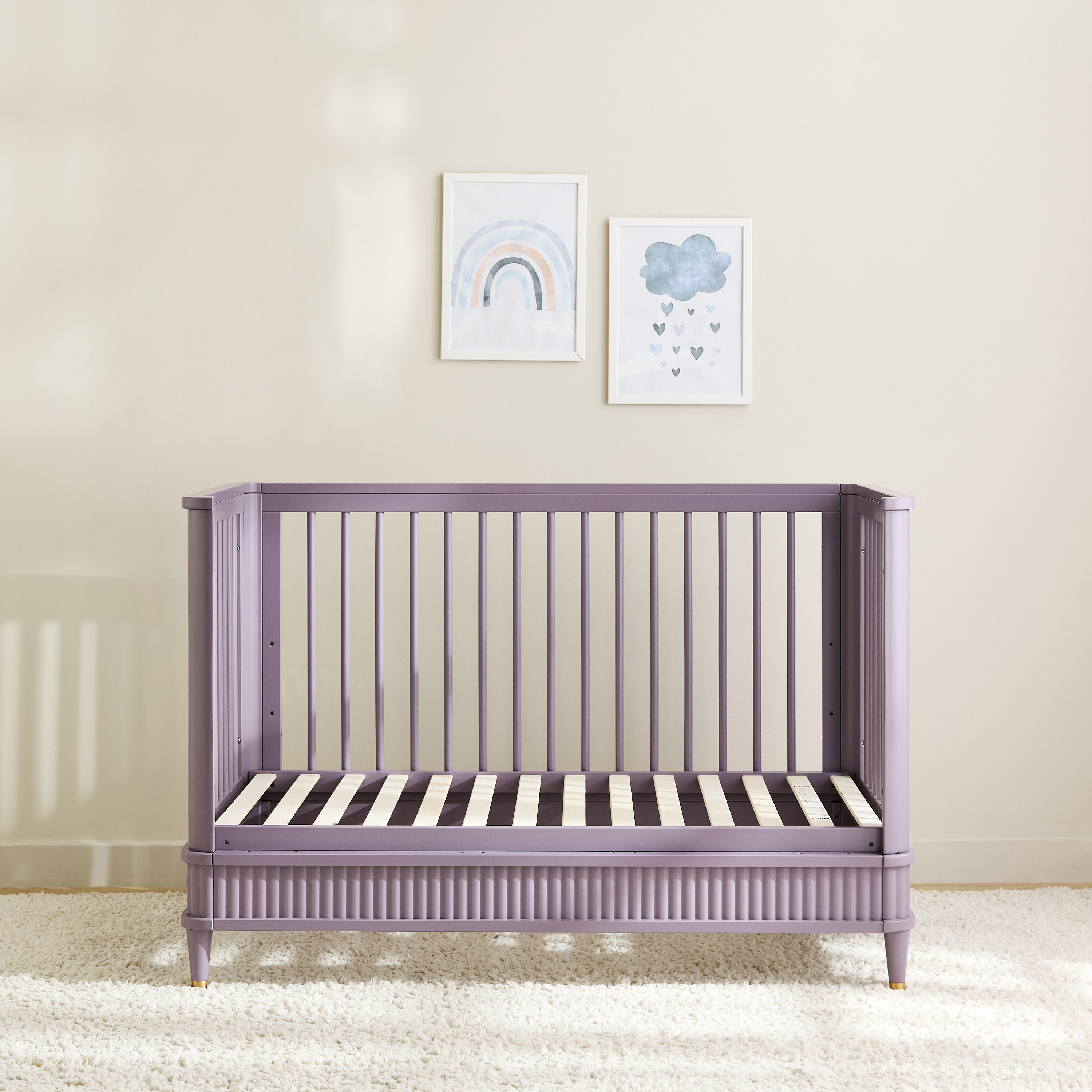 Giggles Baby Crib with 3-Level Adjustable Mattress Height Position-baby-nursery-furniture-cribsandbeds-babycribs-image-6