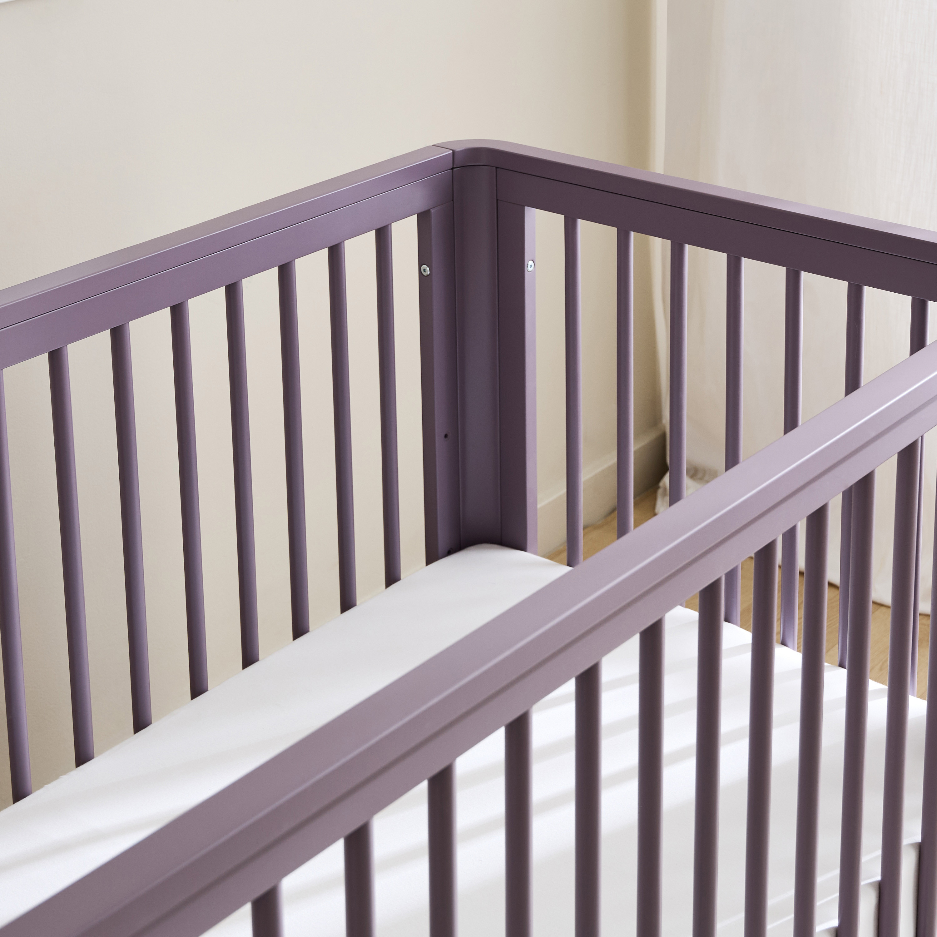 Giggles Baby Crib with 3-Level Adjustable Mattress Height Position-baby-nursery-furniture-cribsandbeds-babycribs-image-7