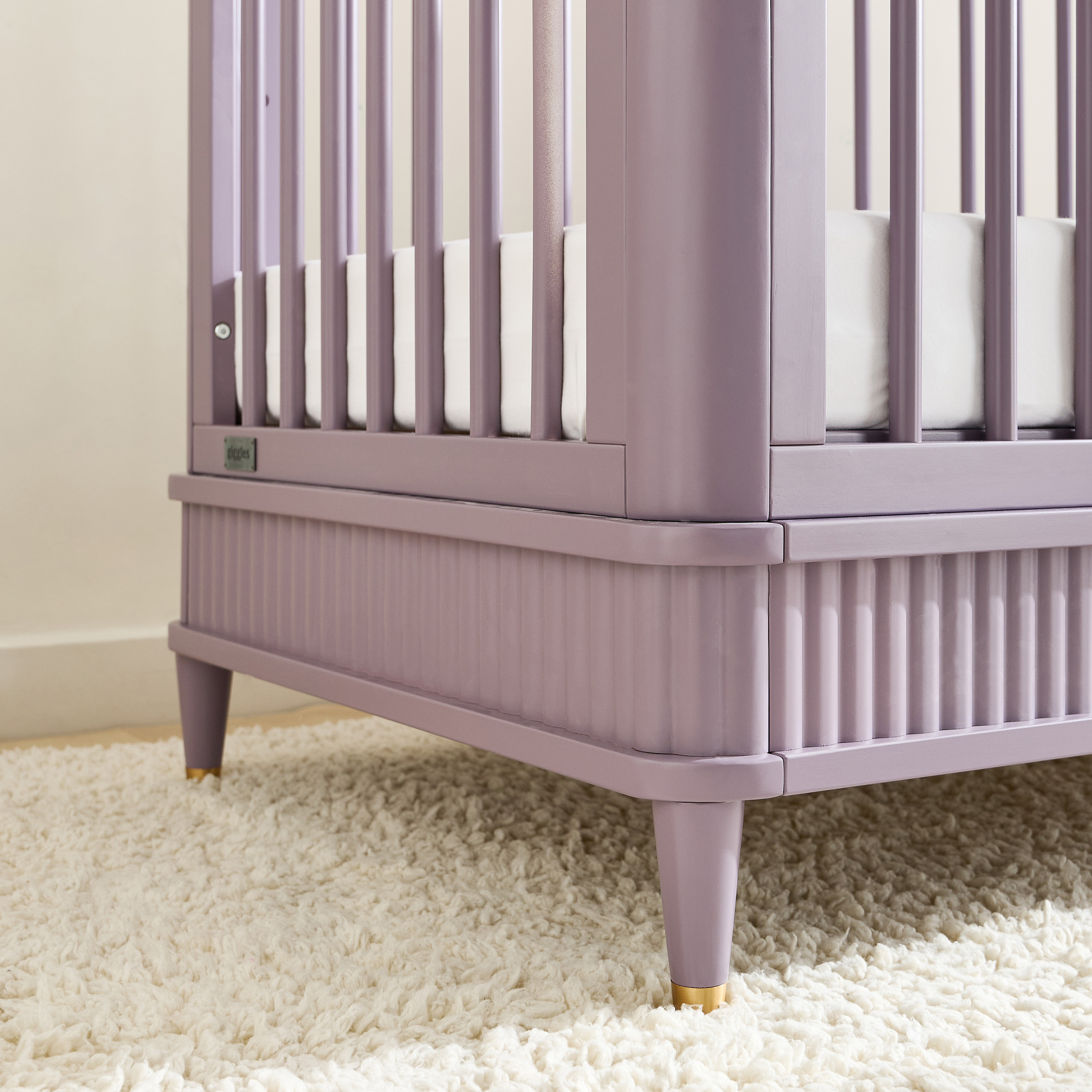 Giggles Baby Crib with 3-Level Adjustable Mattress Height Position-baby-nursery-furniture-cribsandbeds-babycribs-image-9