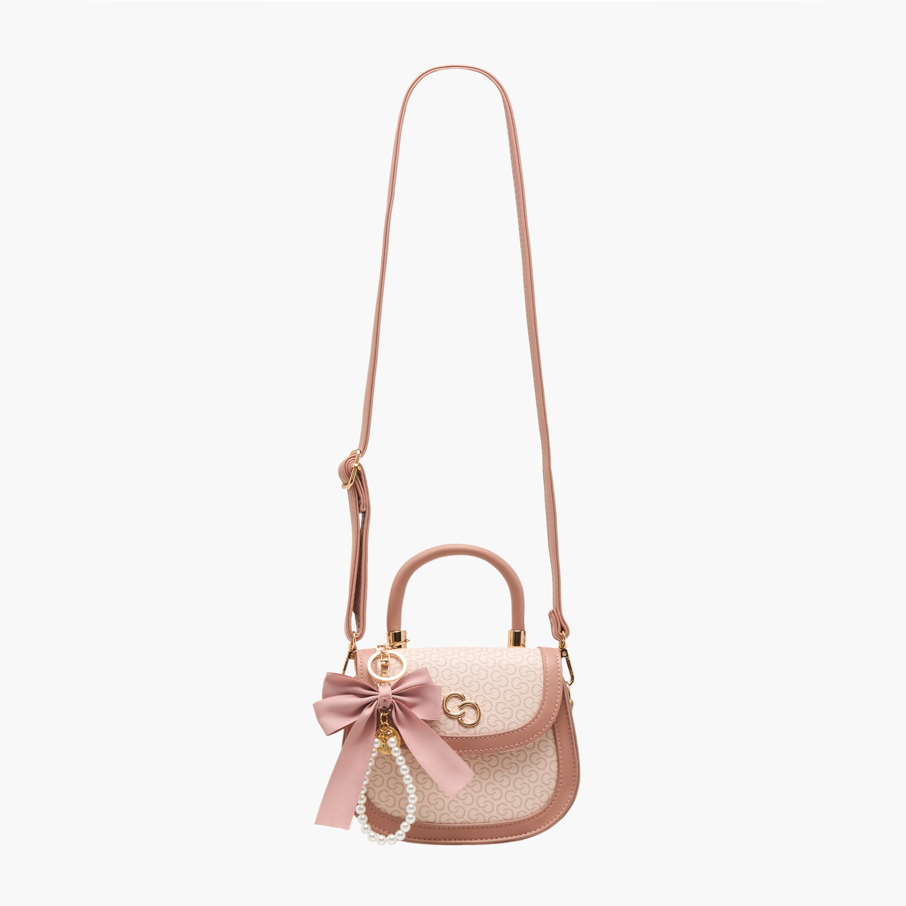 Celeste Satchel Bag with Charm Detail-girls-accessories-bags-image-3