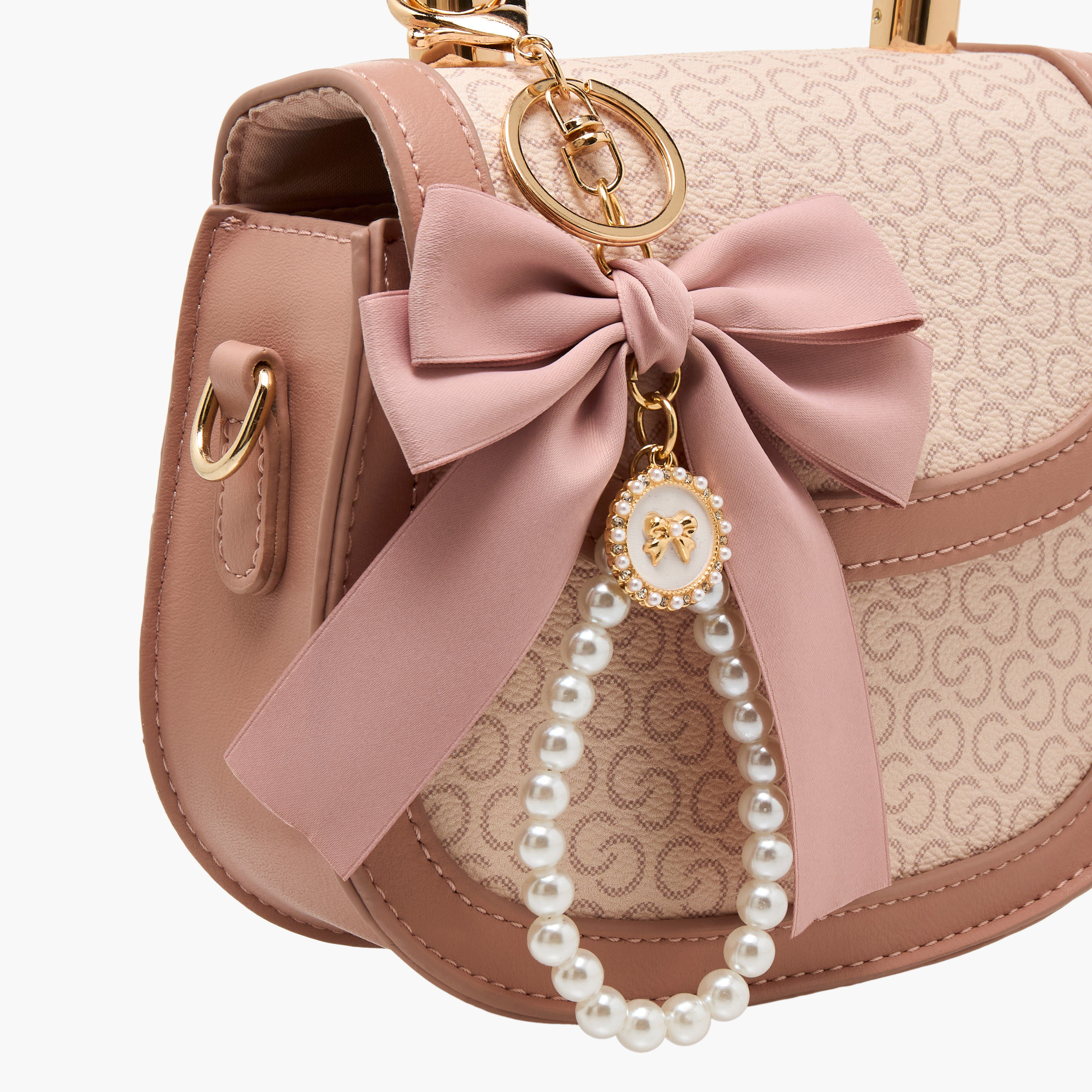 Celeste Satchel Bag with Charm Detail-girls-accessories-bags-image-5