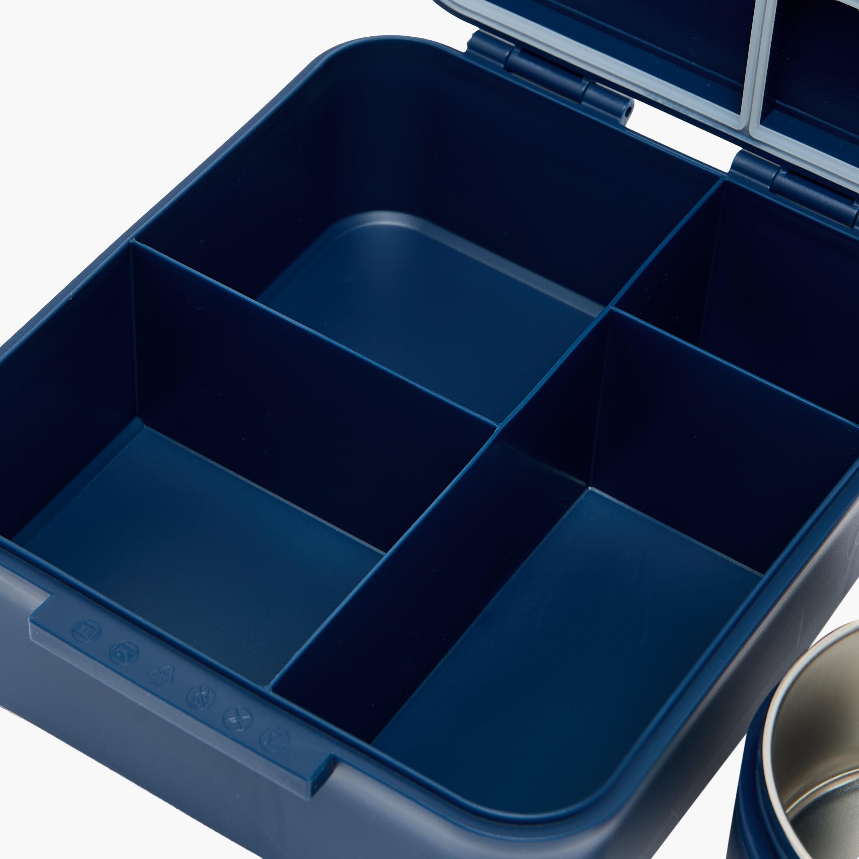 صندوق غداء سادة مع جرة للأولاد - 1.7 لتر-school-lunchessentials-lunchboxes-image-6