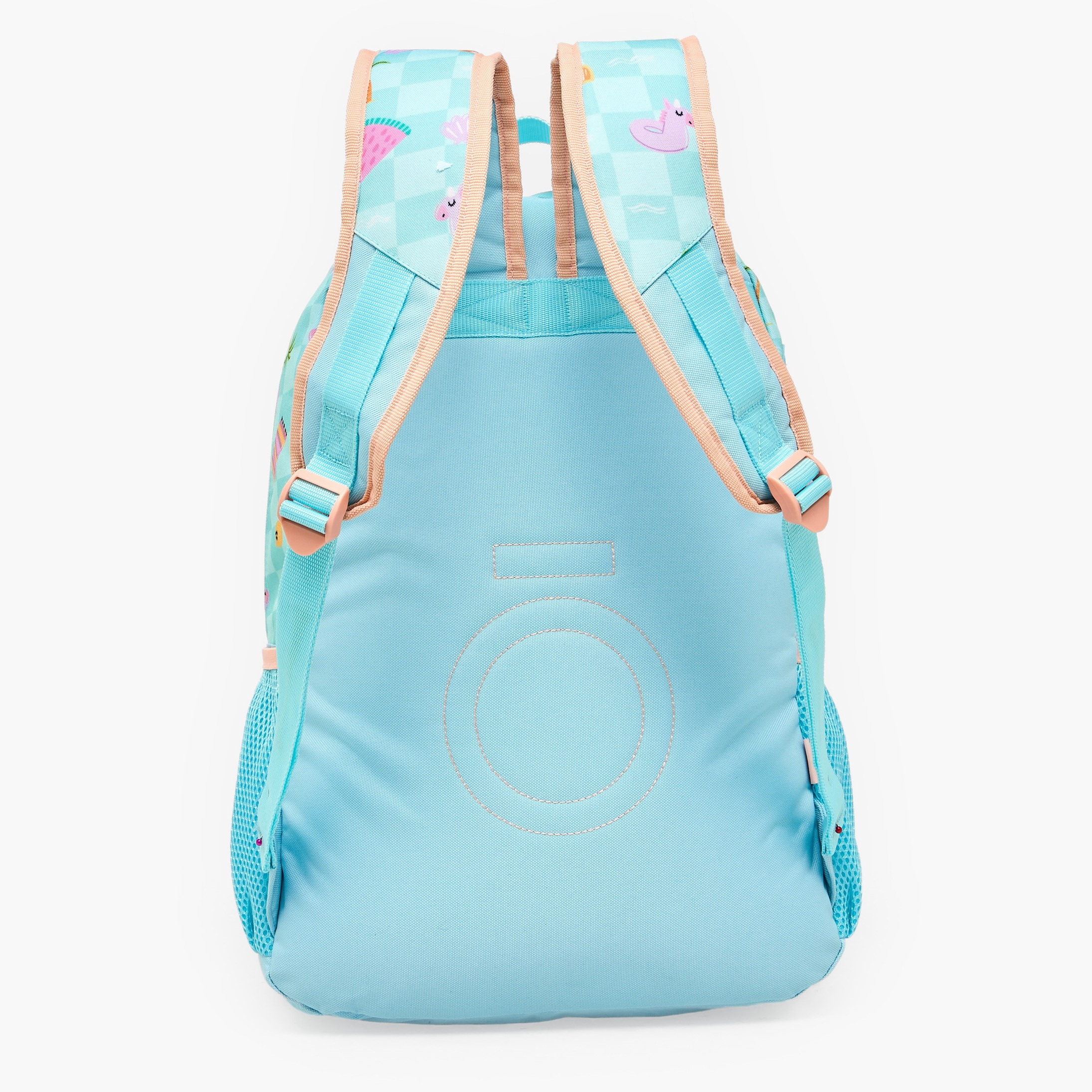 Enso Freedom Printed Backpack for Girls 8-13 Years with Pom Pom Accent - 18 inches-school-bagsandbackpacks-backpacks-image-10