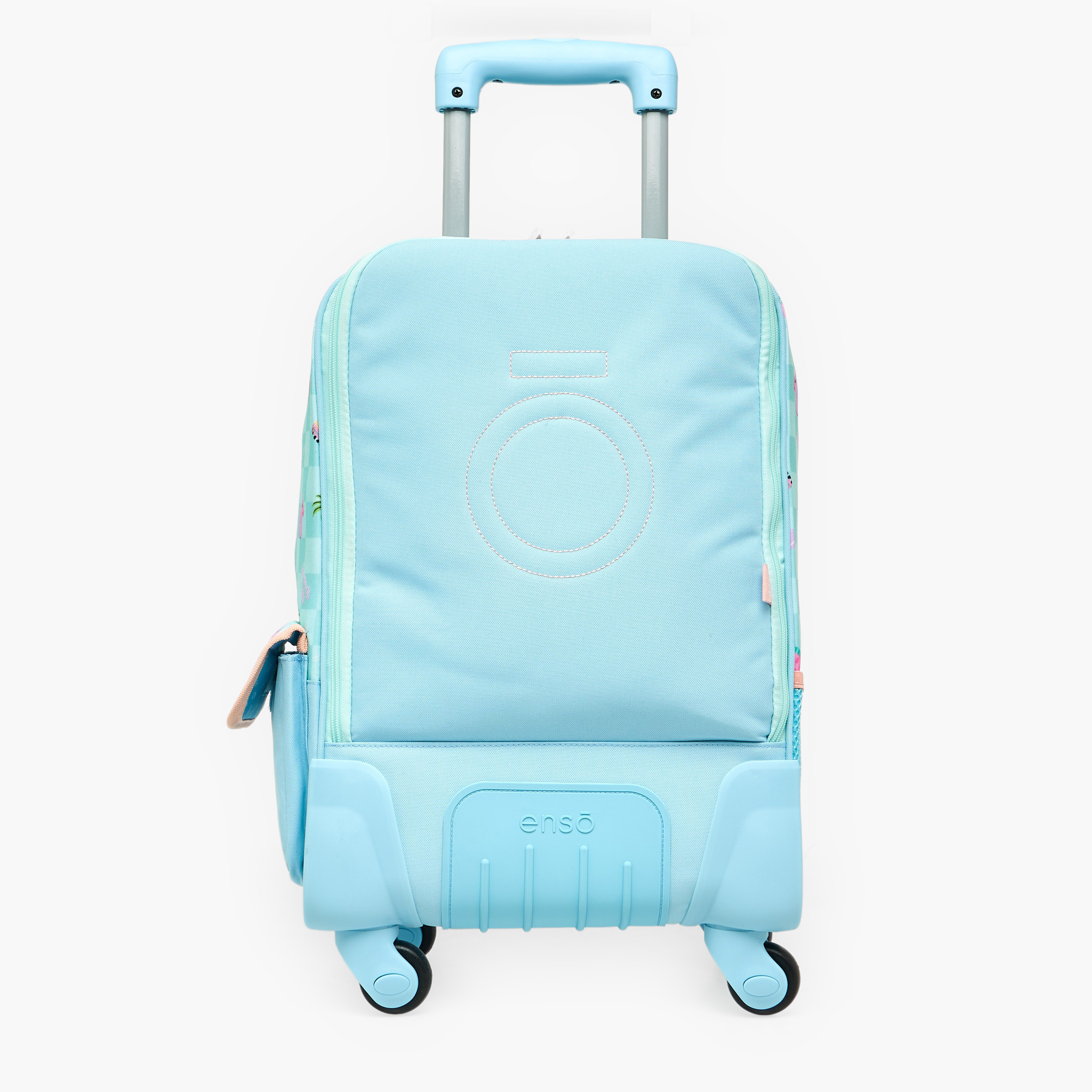 شنطة ظهر ترولي بمقبض قابل للسحب وطبعات للبنات بعمر 8-13 سنة من إنسو - 17 بوصة-school-bagsandbackpacks-trolleybags-image-11
