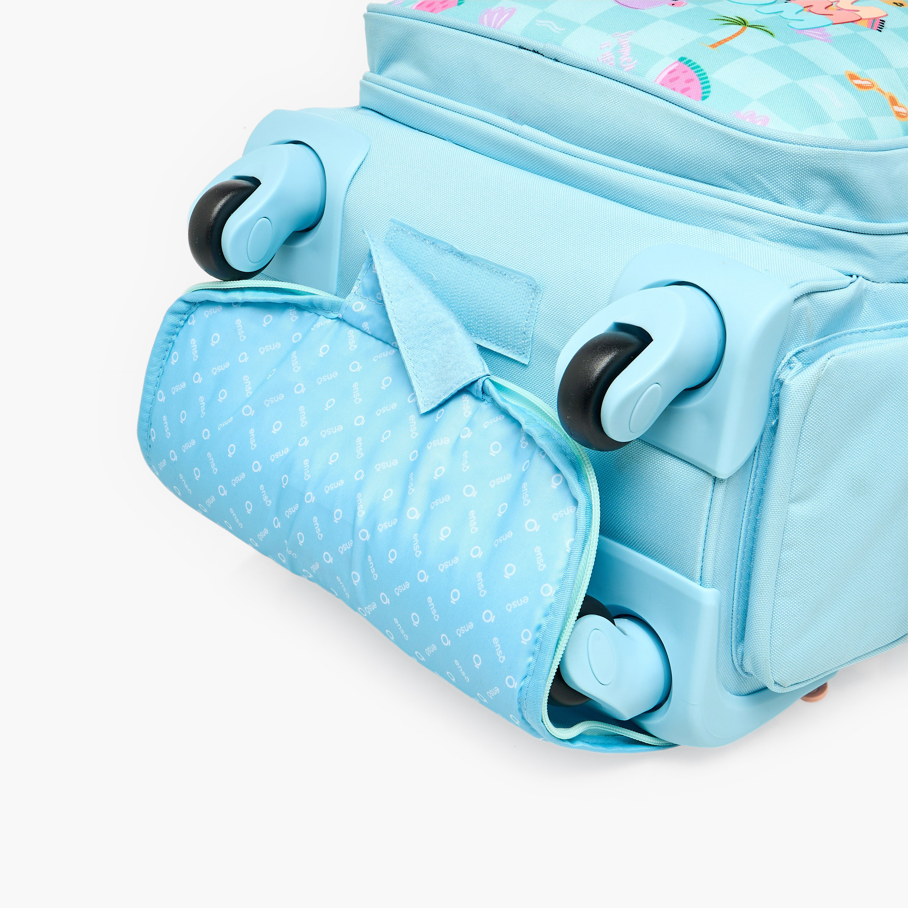 شنطة ظهر ترولي بمقبض قابل للسحب وطبعات للبنات بعمر 8-13 سنة من إنسو - 17 بوصة-school-bagsandbackpacks-trolleybags-image-13