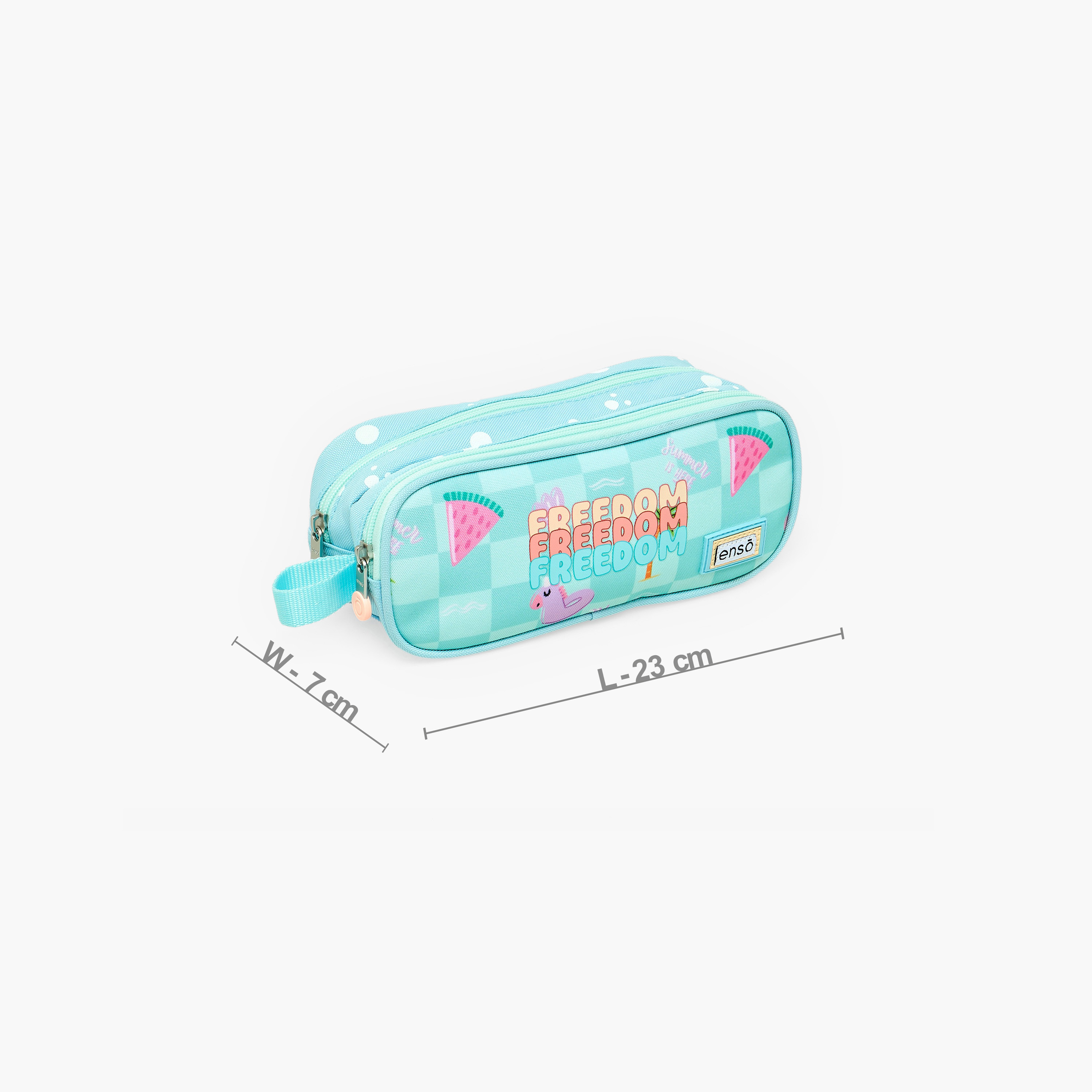 مقلمة بطبعات وسحاب إغلاق من إنسو-school-stationery-pencilcases-image-3