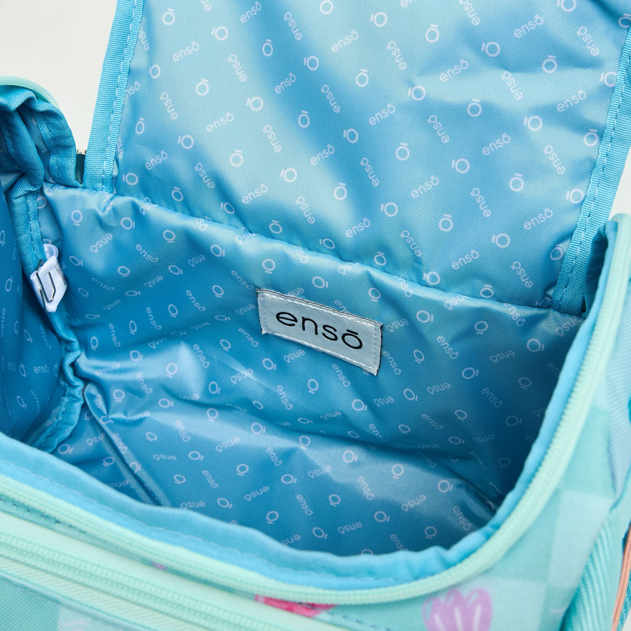 شنطة غداء بطبعات وحزام قابل للتعديل للفتيات من 8 - 13 سنة من إنسو-school-lunchessentials-lunchbags-image-4