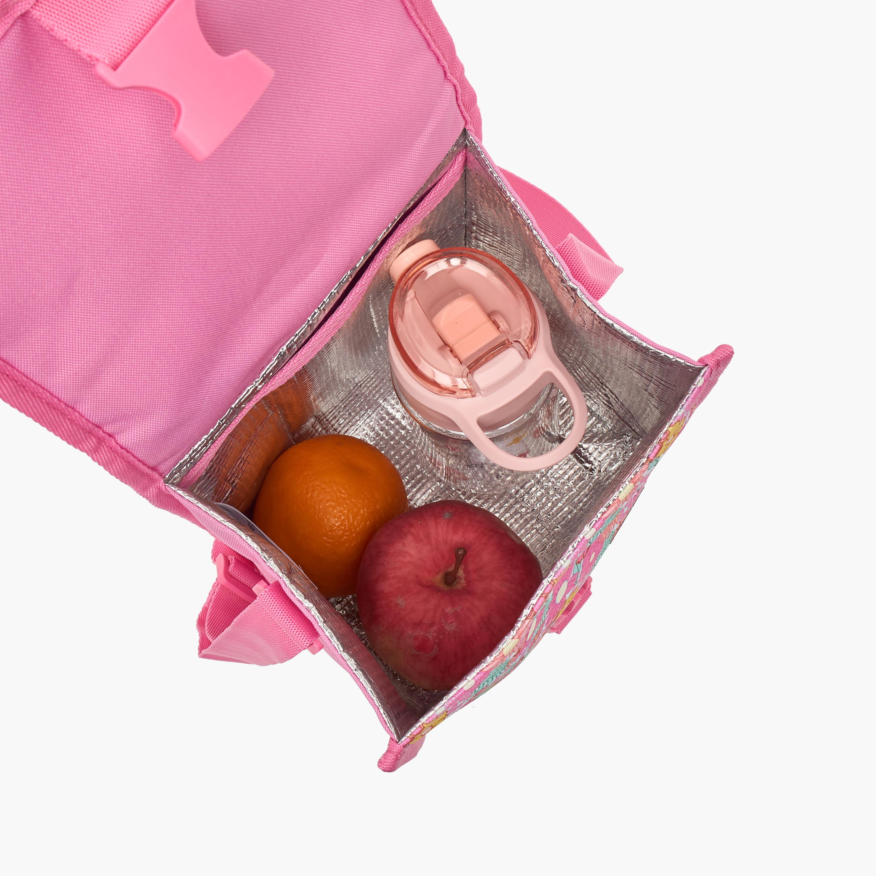 شنطة غداء بحزام قابل للتعديل وبطبعات زهرية للبنات 8-13 سنة من إنسو-school-lunchessentials-lunchbags-image-5