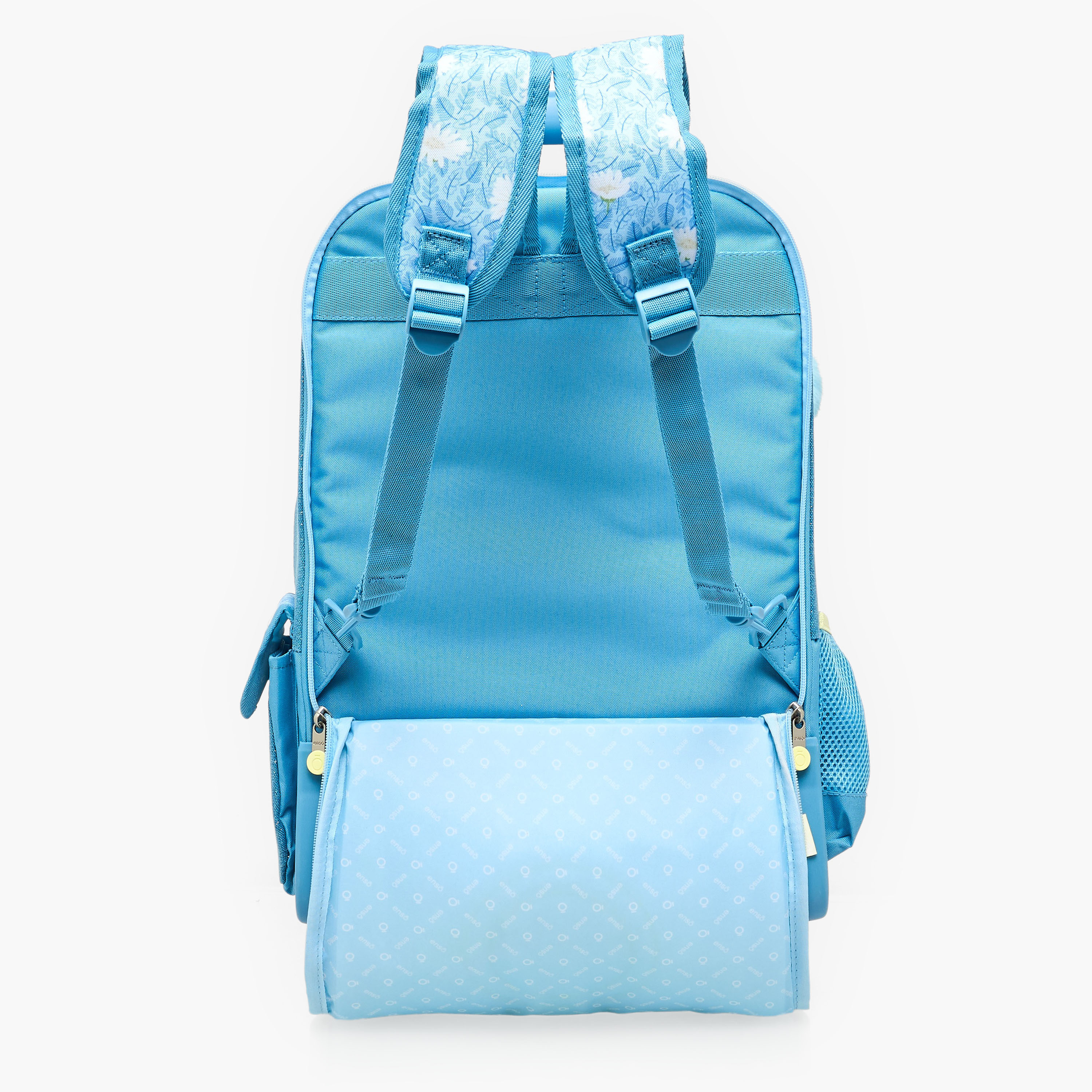 Enso Floral Print Trolley Backpack for Girls 8-13 Years with Retractable Handle - 17 inches-school-bagsandbackpacks-trolleybags-image-11
