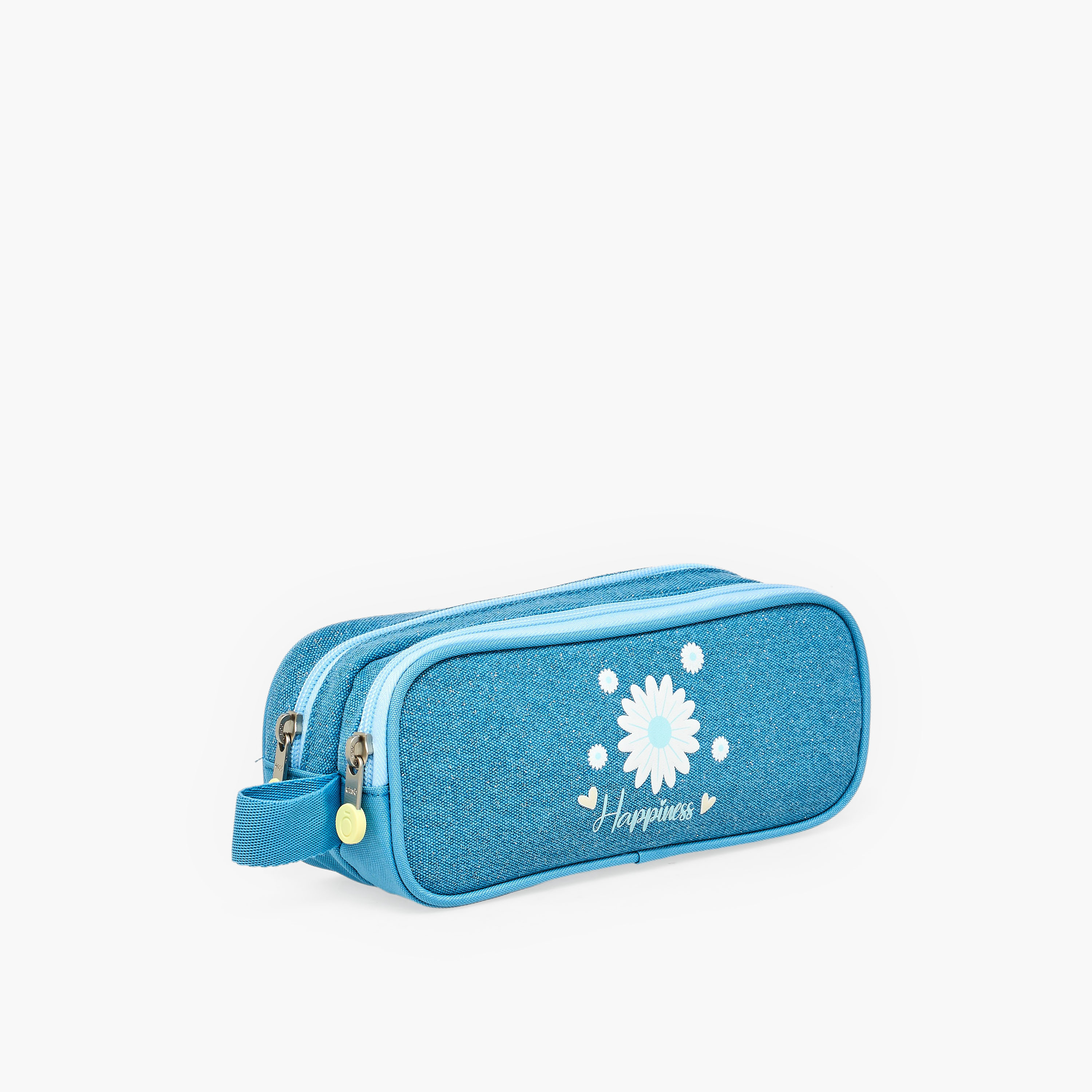 Enso Floral Print Pencil Pouch with Zip Closure-school-stationery-pencilcases-image-3