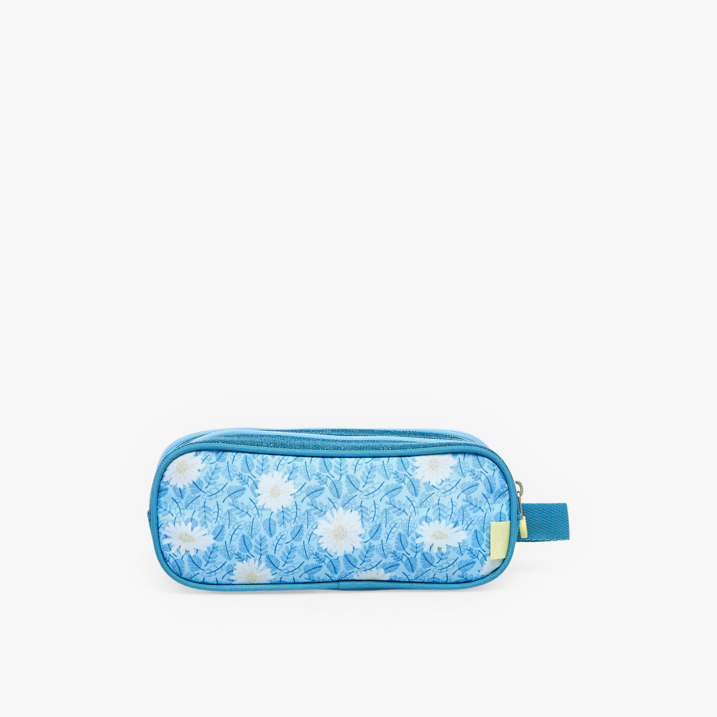 Enso Floral Print Pencil Pouch with Zip Closure-school-stationery-pencilcases-image-5