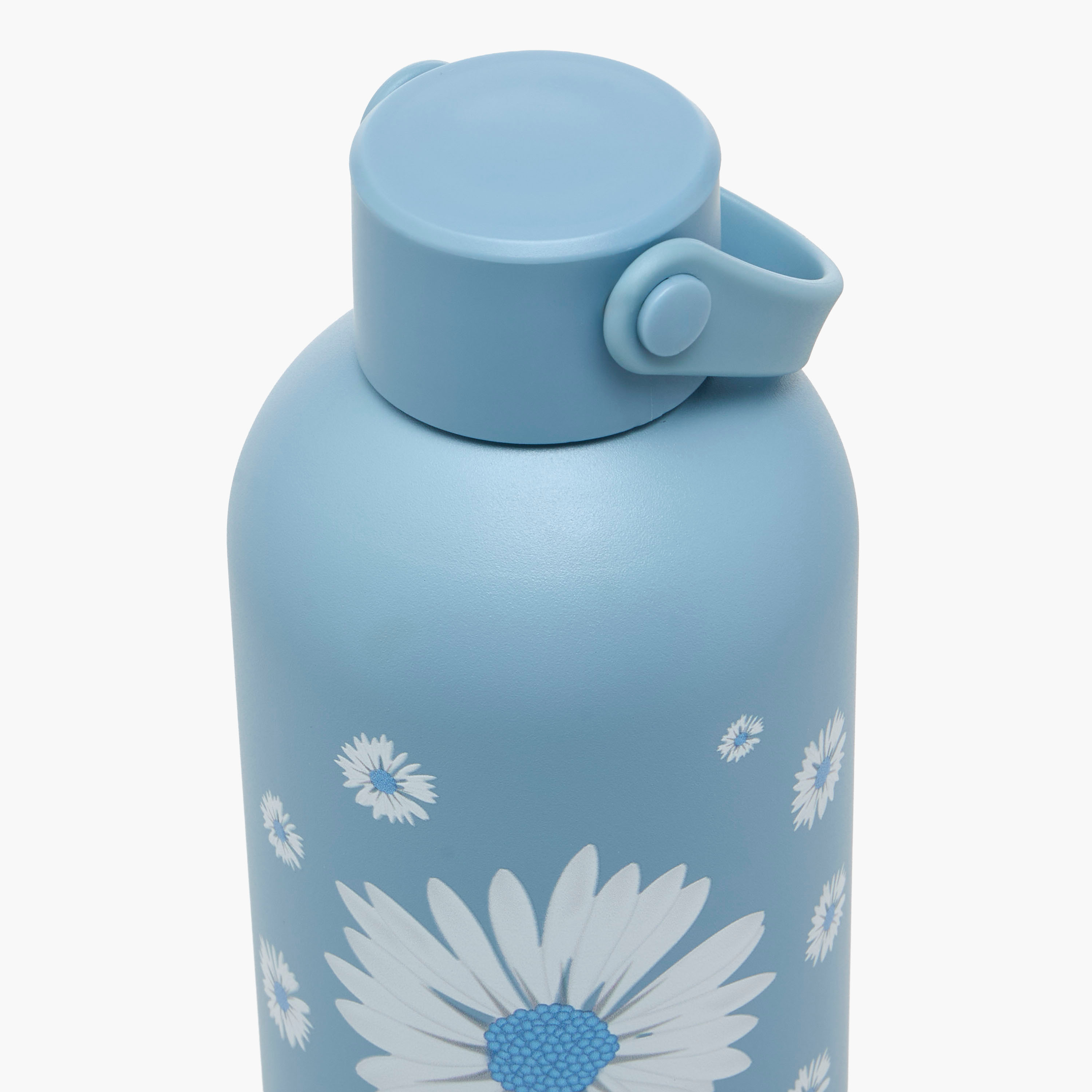 قارورة مياه ستانلس ستيل بملمس مانع للانزلاق وبطبعات زهرية من إنسو -  750 مل-school-waterbottles-image-4