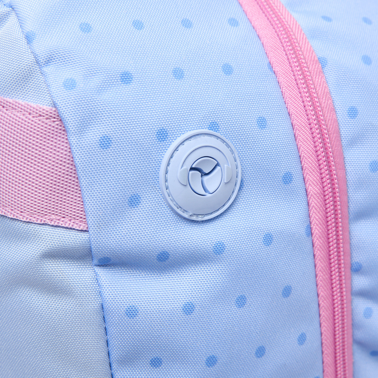 Enso Heart Print Backpack for Girls 8-13 Years with Pom-Pom Accent - 18 inches-school-bagsandbackpacks-backpacks-image-6