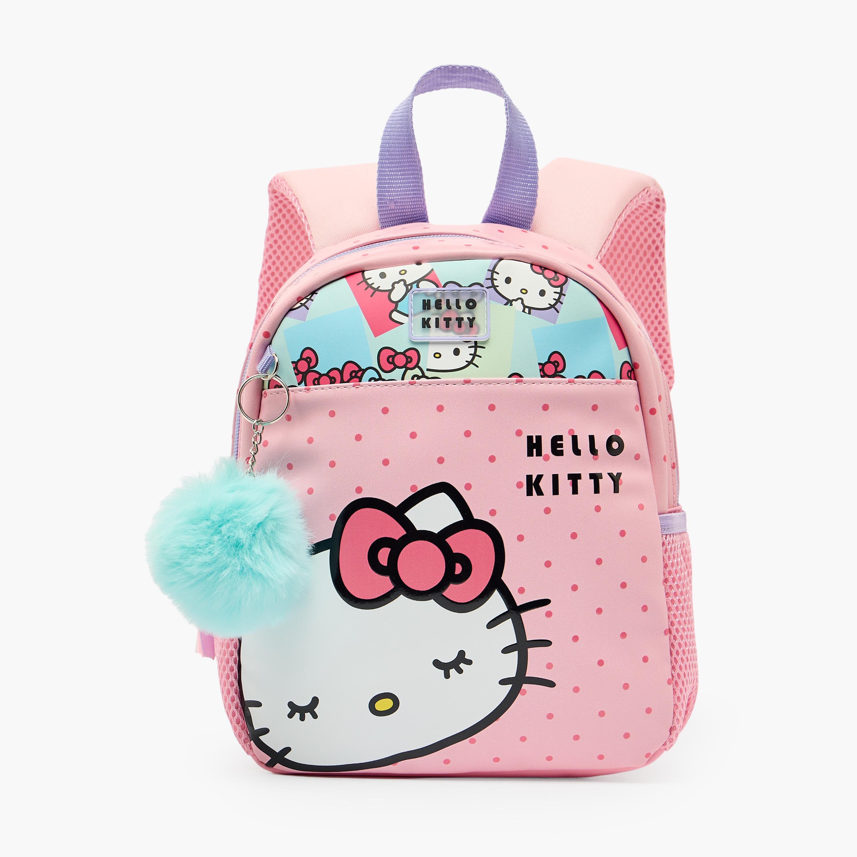 Hello Kitty Printed Backpack for Girls 2-5 Years with Zip Closure - 9 inches-school-bagsandbackpacks-backpacks-image-1