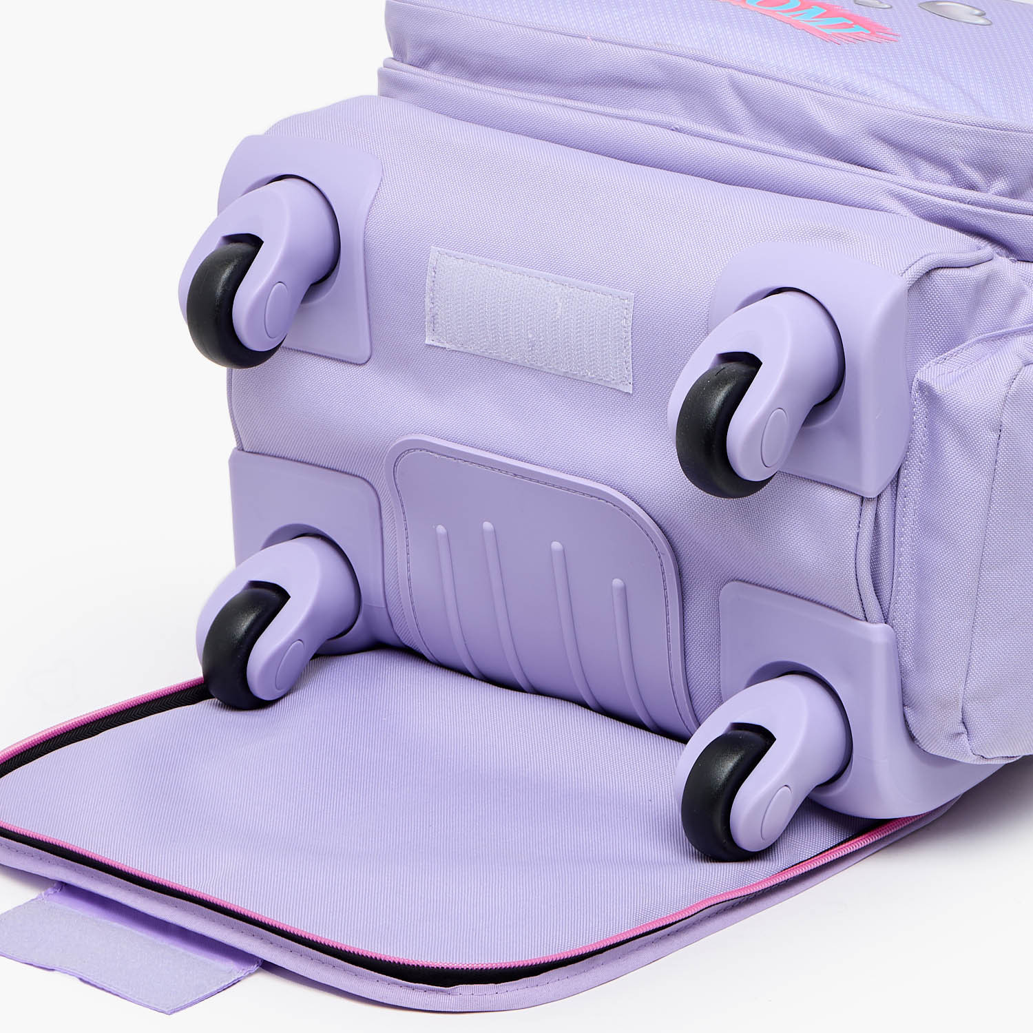 شنطة ترولي بطبعة كورومي للبنات من 8-13 سنة مع جيب لزجاجة ماء من سانيرو - 17 بوصة-school-bagsandbackpacks-trolleybags-image-10