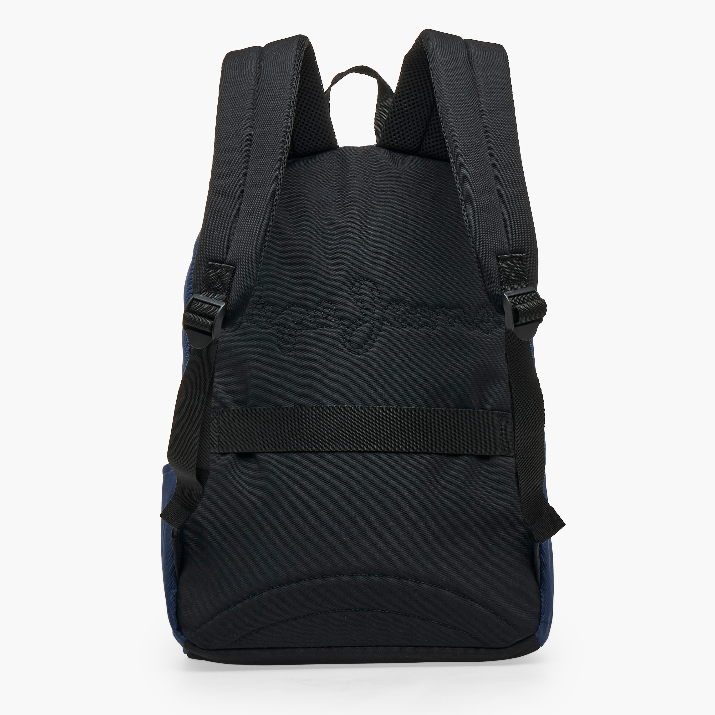 Pepe Jeans Aris Logo Applique Backpack for Boys 8-13 Years with Pencil Pouch - 18 inches-school-bagsandbackpacks-backpacks-image-11