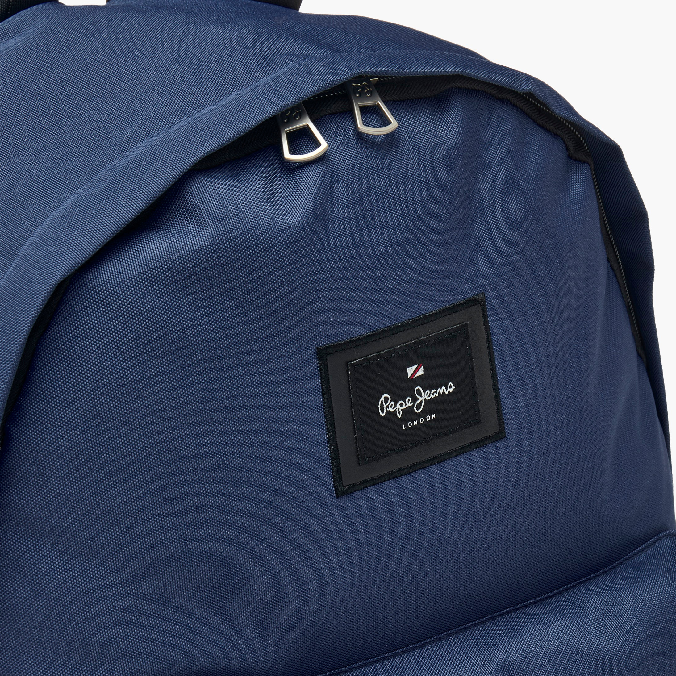 Pepe Jeans Aris Logo Applique Backpack for Boys 8-13 Years with Pencil Pouch - 18 inches-school-bagsandbackpacks-backpacks-image-5