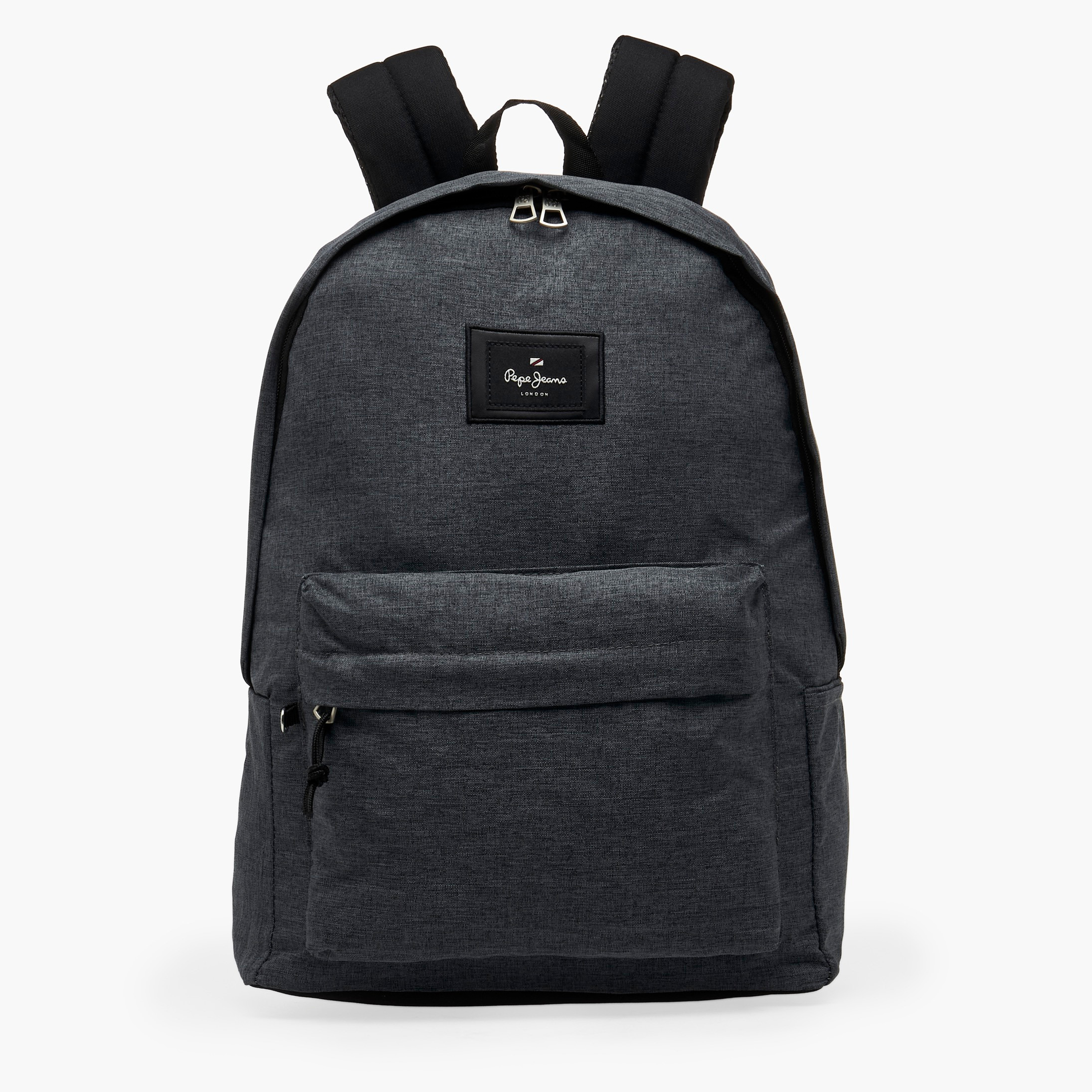 Pepe Jeans Aris Logo Applique Backpack for Boys 8-13 Years with Pencil Pouch - 18 inches-school-bagsandbackpacks-backpacks-image-2