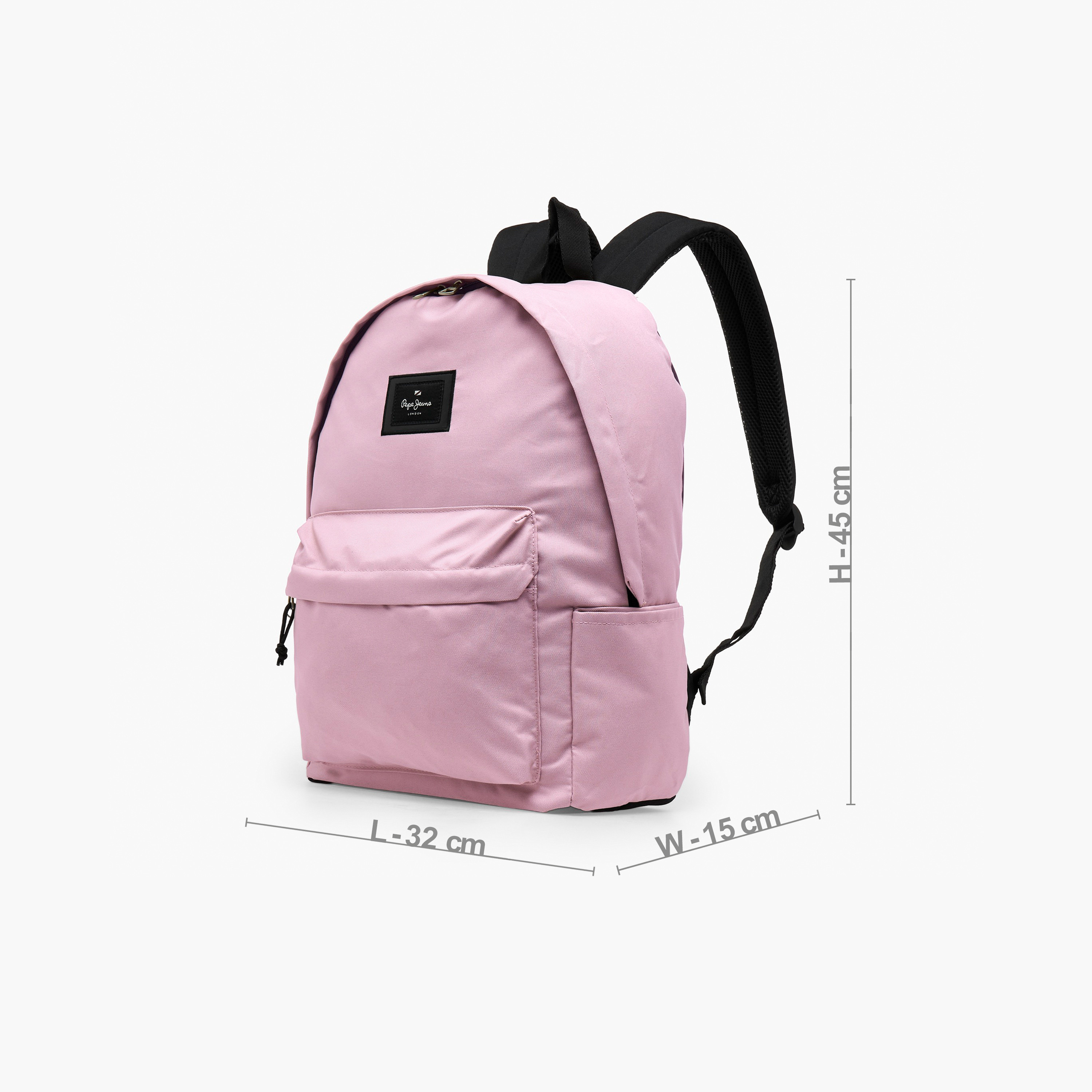 شنطة مدرسية بزخارف شعار مع مقلمة للبنات 8-13 سنوات من بيبي جينز أريس - 18 بوصة-school-bagsandbackpacks-backpacks-image-9