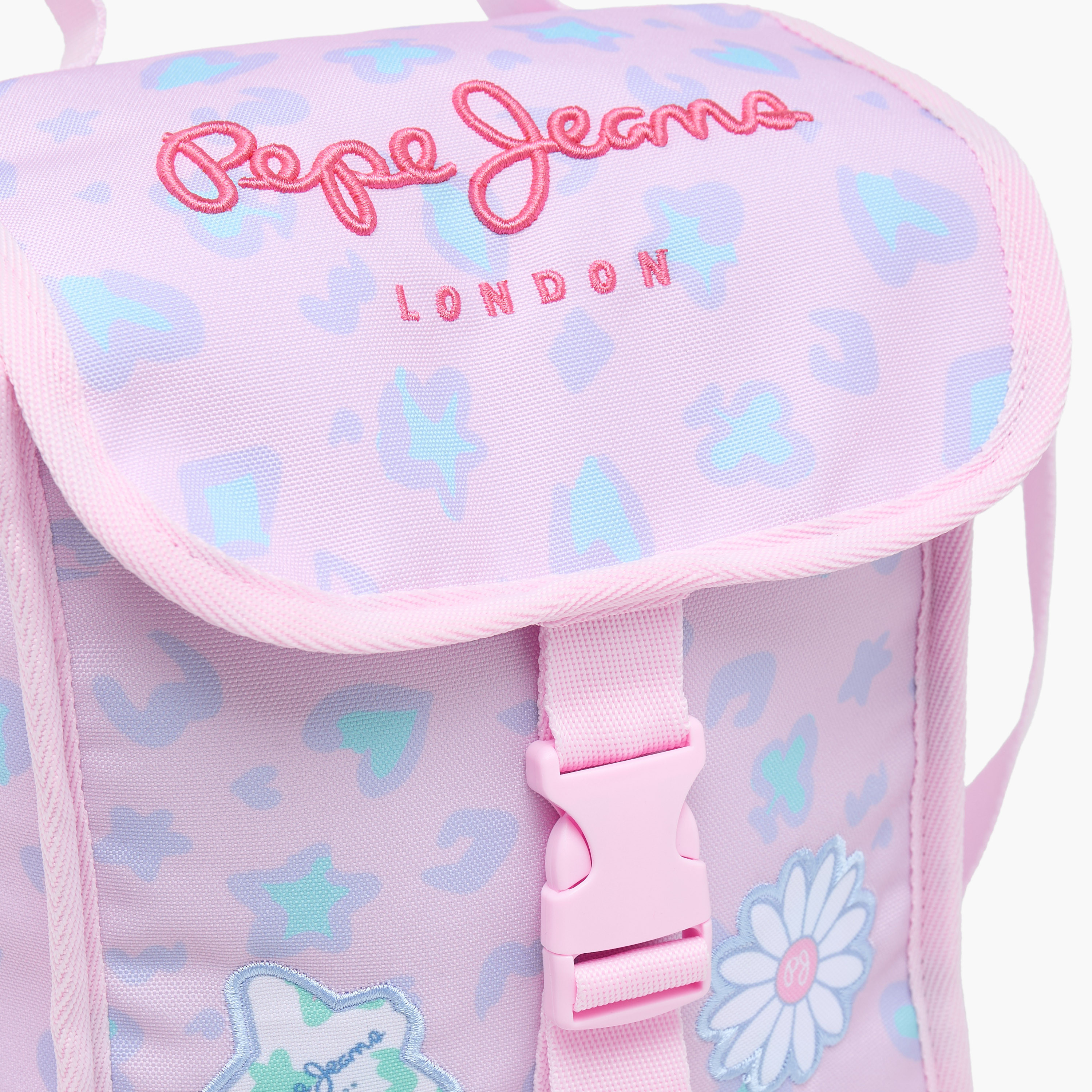 شنطة غداء مطبوعة للبنات من 8-13 سنة مع غلق بمشبك من بيبي جينز-school-lunchessentials-lunchbags-image-3