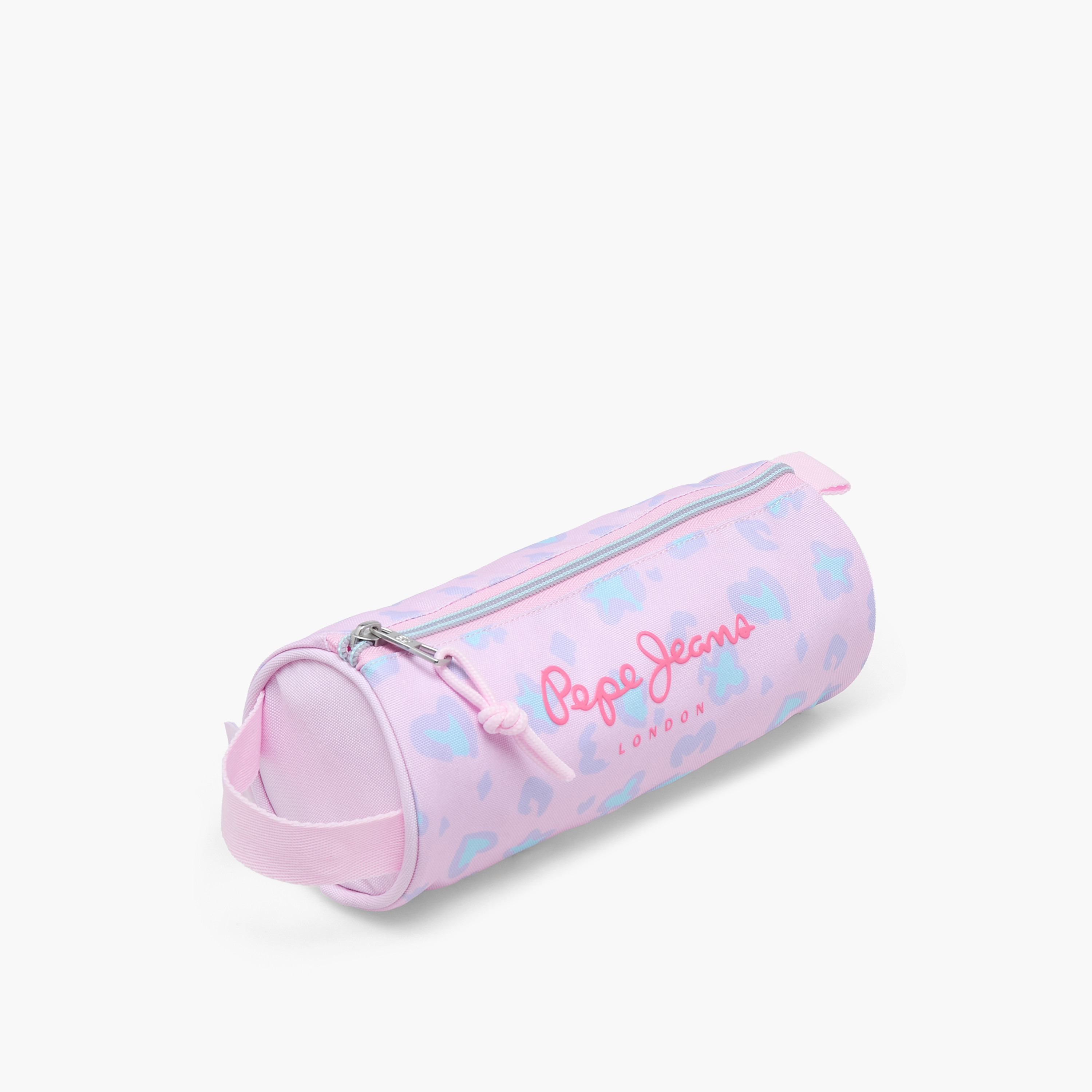 Pepe Jeans Printed Pencil Pouch with Zip Closure-school-stationery-pencilcases-image-2