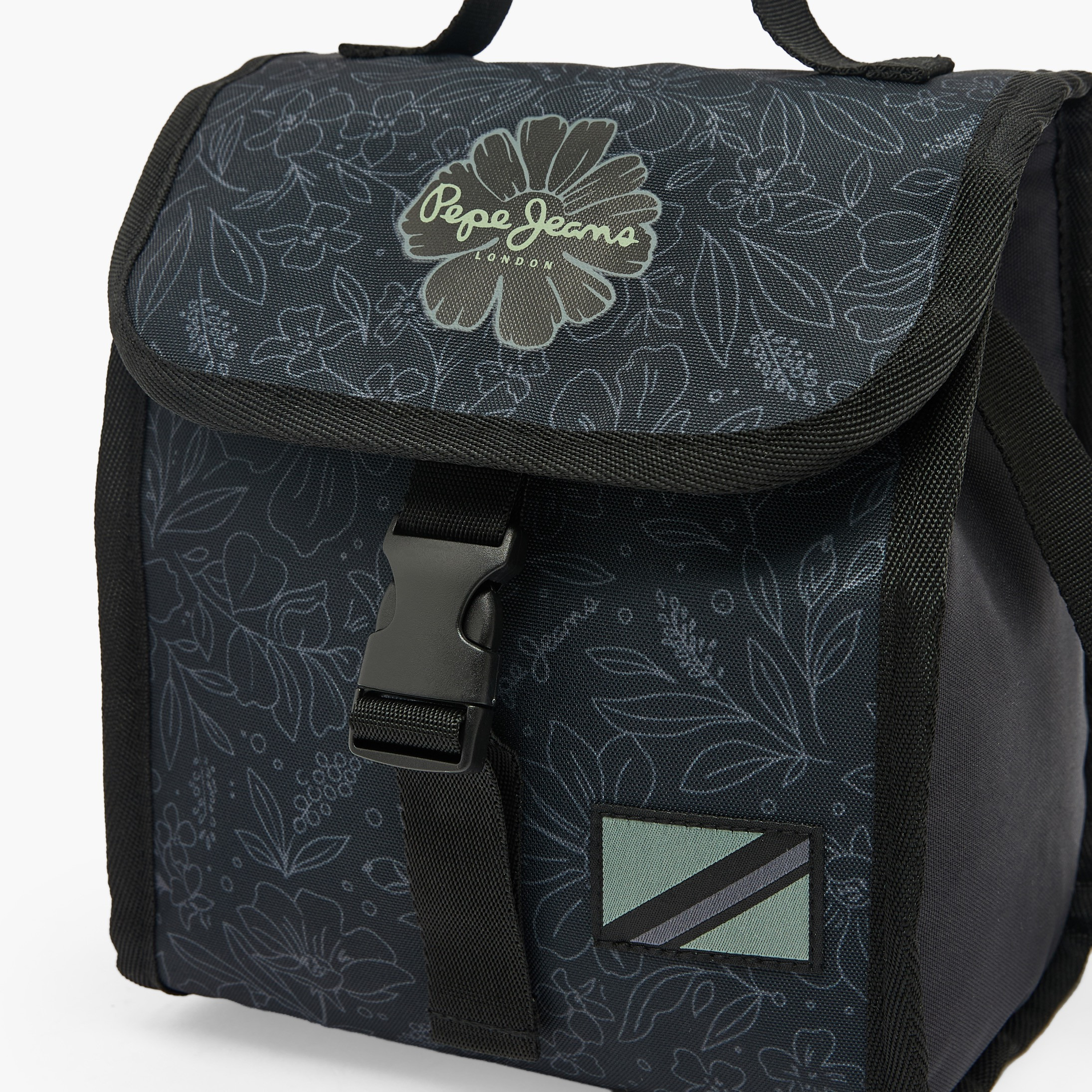 شنطة غداء بطبعات أزهار للبنات من 8 - 13 سنة من بيبي جينز إيلويز-school-lunchessentials-lunchbags-image-3