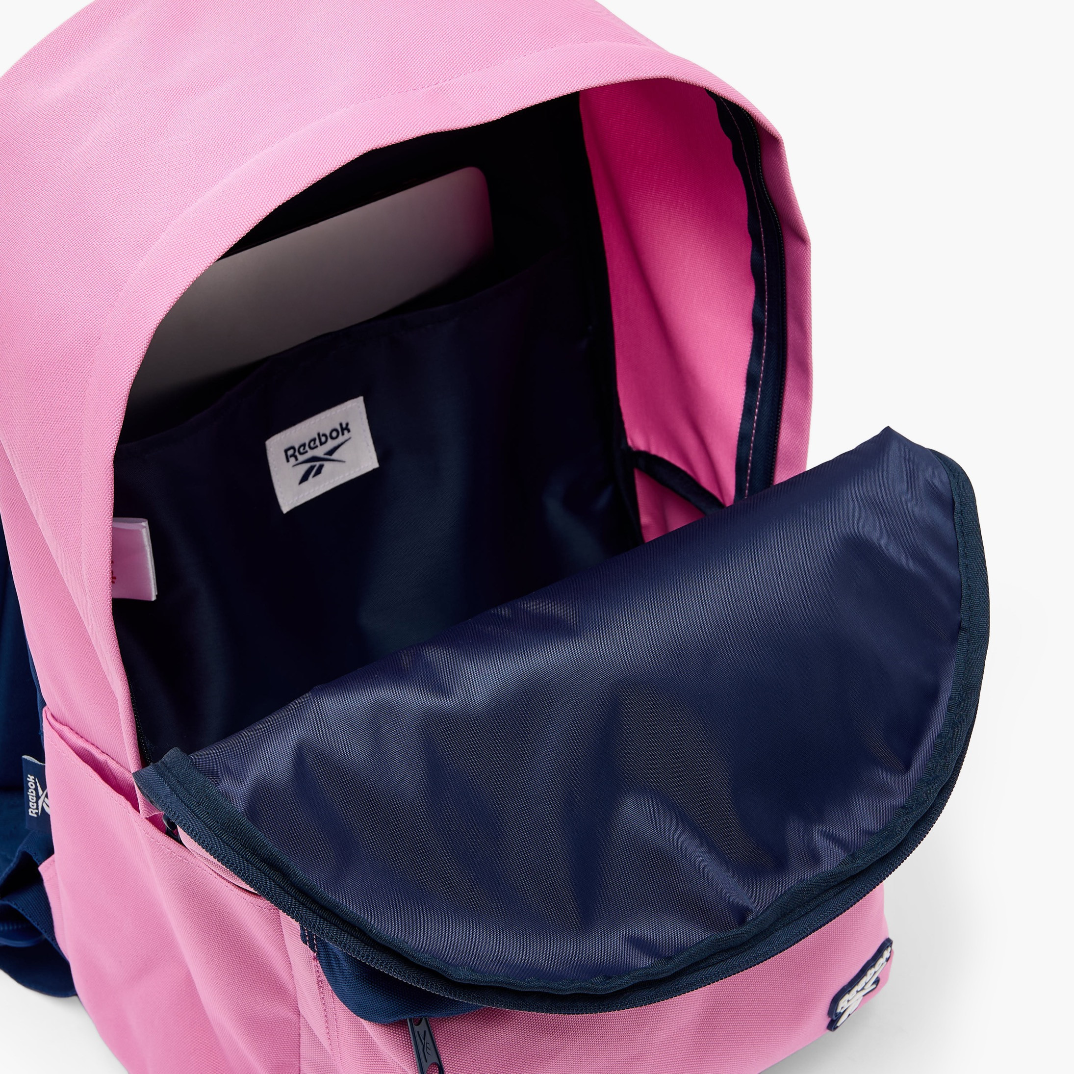 Reebok Printed Backpack for Girls 8-13 Years with Adjustable Straps - 18 inches-school-bagsandbackpacks-backpacks-image-2