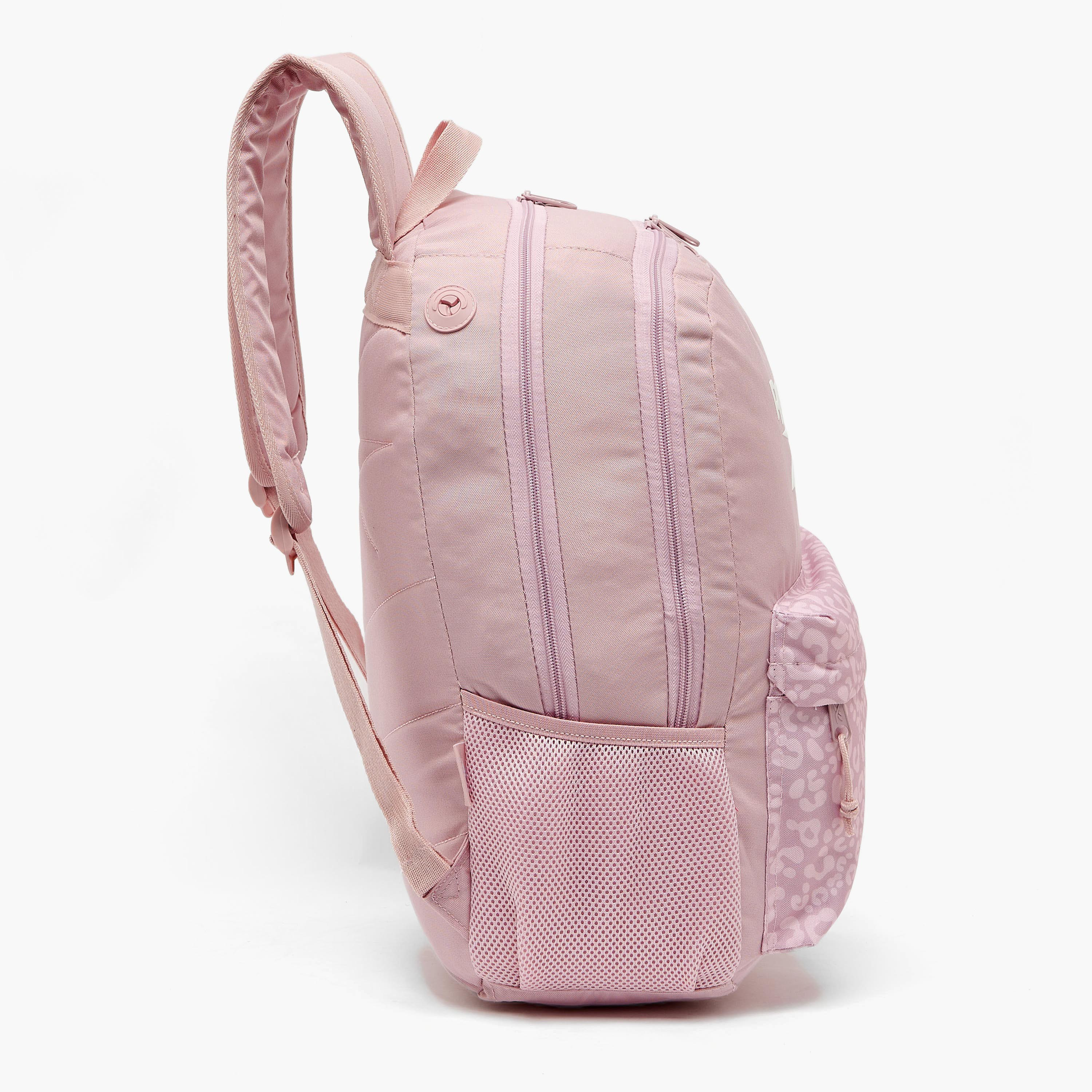 شنطة ظهر للبنات 8-13 سنة بأحزمة كتف قابلة للتعديل وطبعات من ريبوك - 18 بوصة-school-bagsandbackpacks-backpacks-image-10