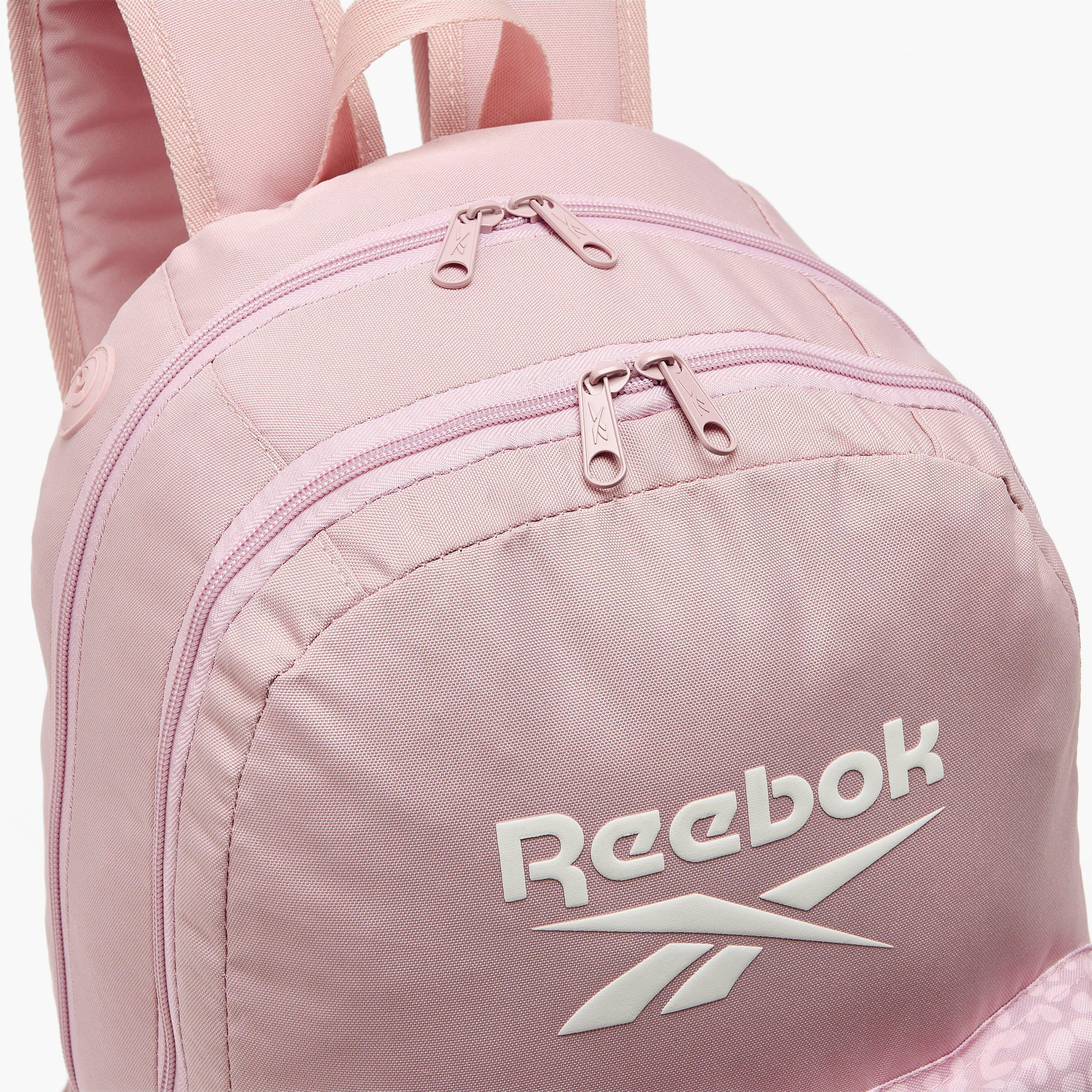 شنطة ظهر للبنات 8-13 سنة بأحزمة كتف قابلة للتعديل وطبعات من ريبوك - 18 بوصة-school-bagsandbackpacks-backpacks-image-4