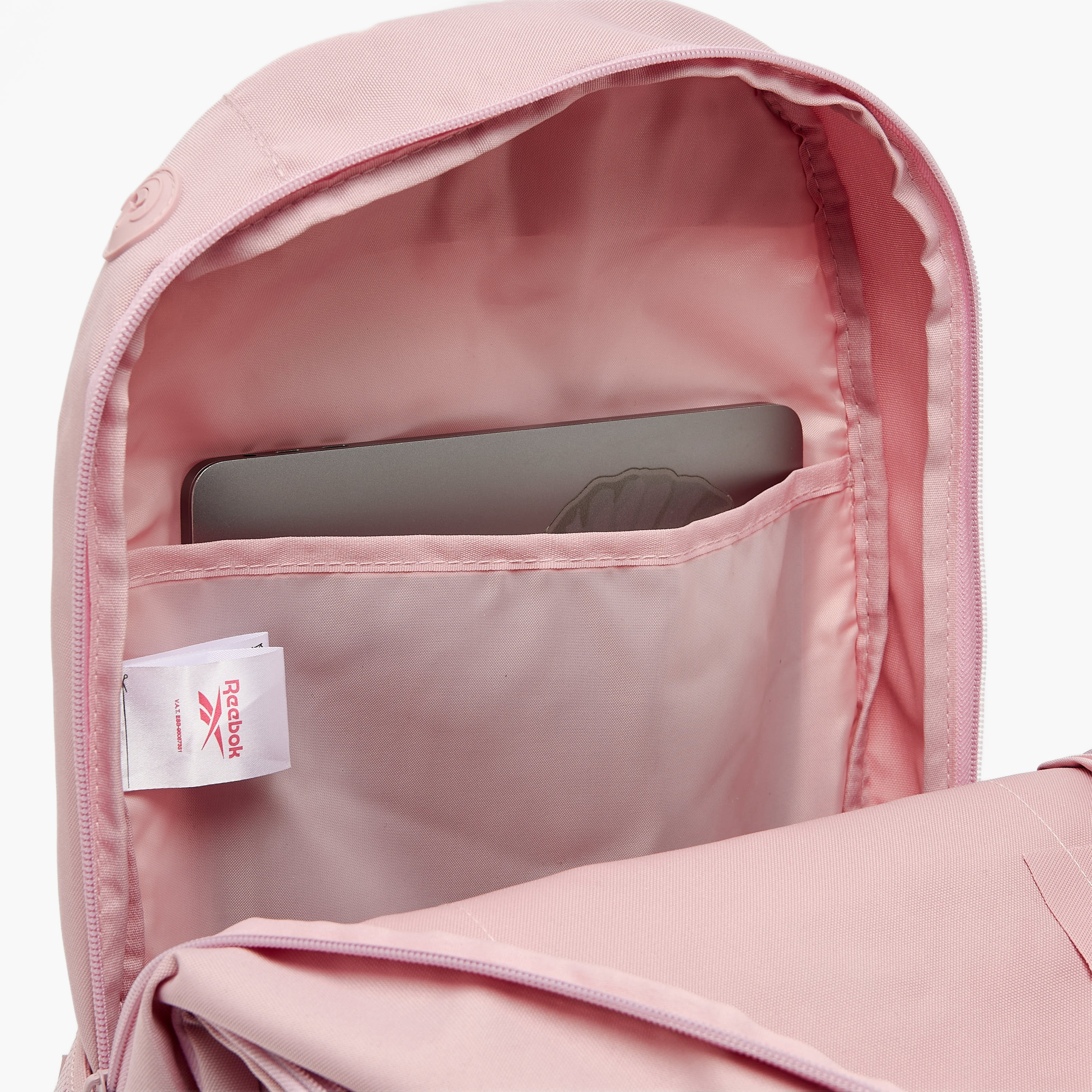 شنطة ظهر للبنات 8-13 سنة بأحزمة كتف قابلة للتعديل وطبعات من ريبوك - 18 بوصة-school-bagsandbackpacks-backpacks-image-7