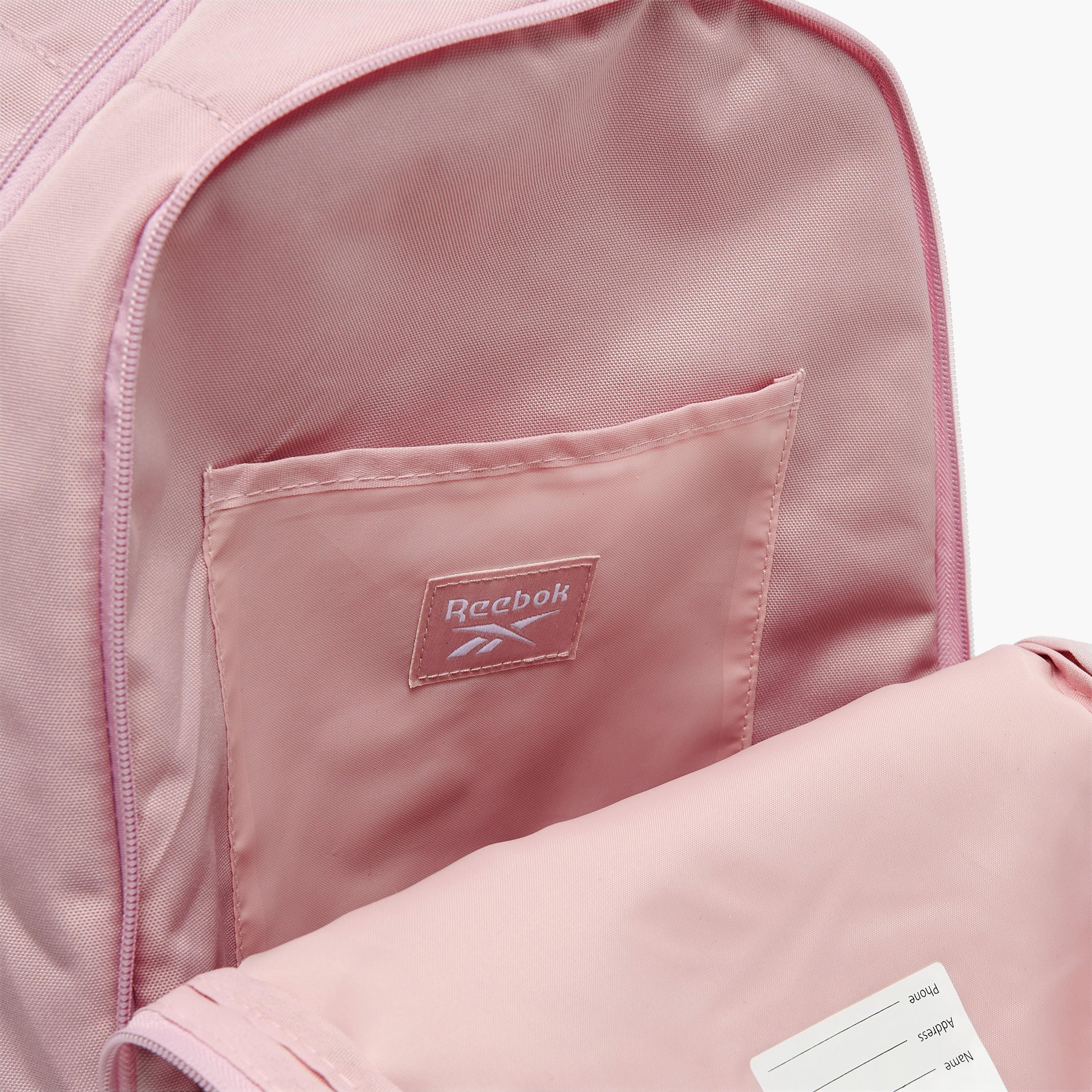 شنطة ظهر للبنات 8-13 سنة بأحزمة كتف قابلة للتعديل وطبعات من ريبوك - 18 بوصة-school-bagsandbackpacks-backpacks-image-8