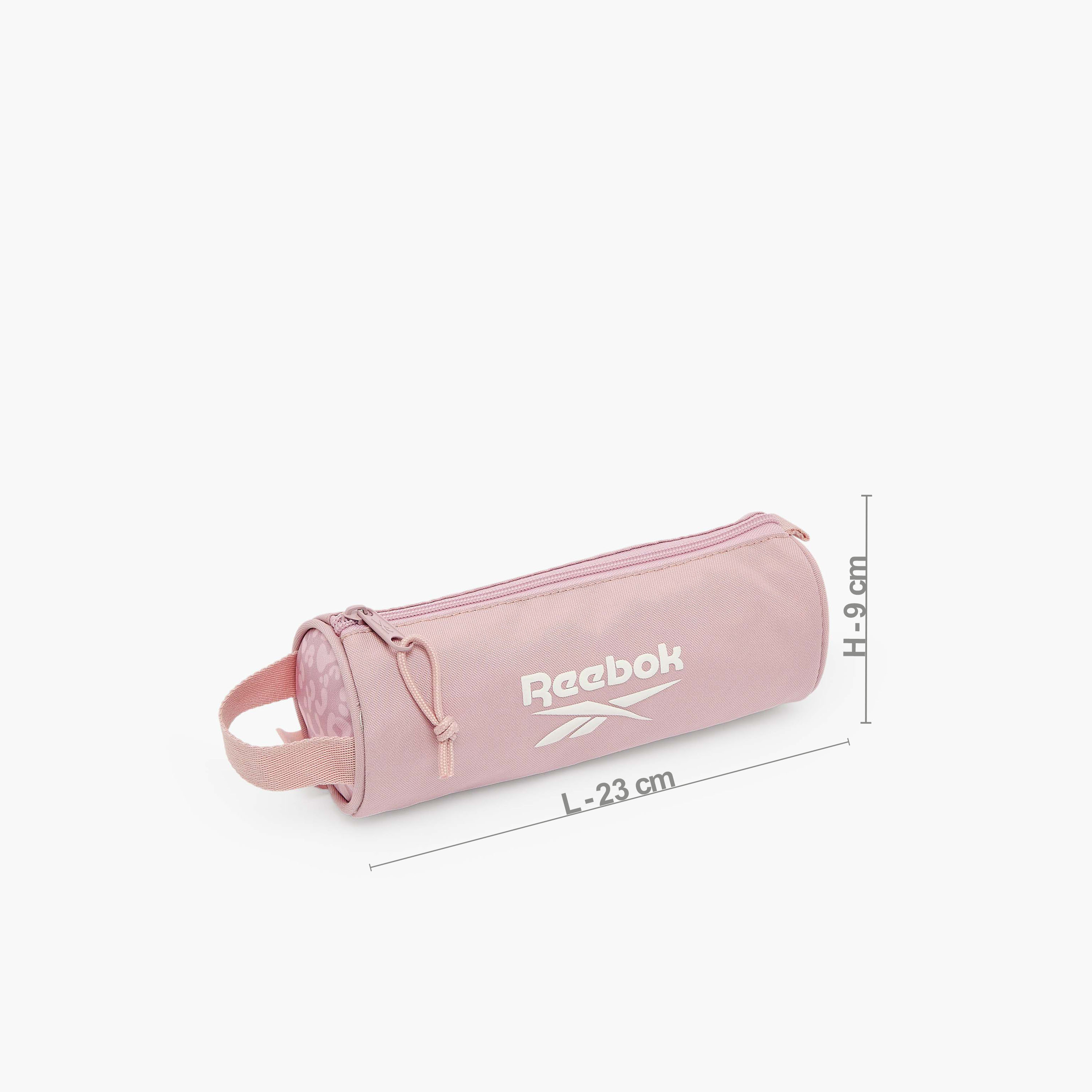 Reebok Logo Print Pencil Pouch with Zip Closure-school-stationery-pencilcases-image-4