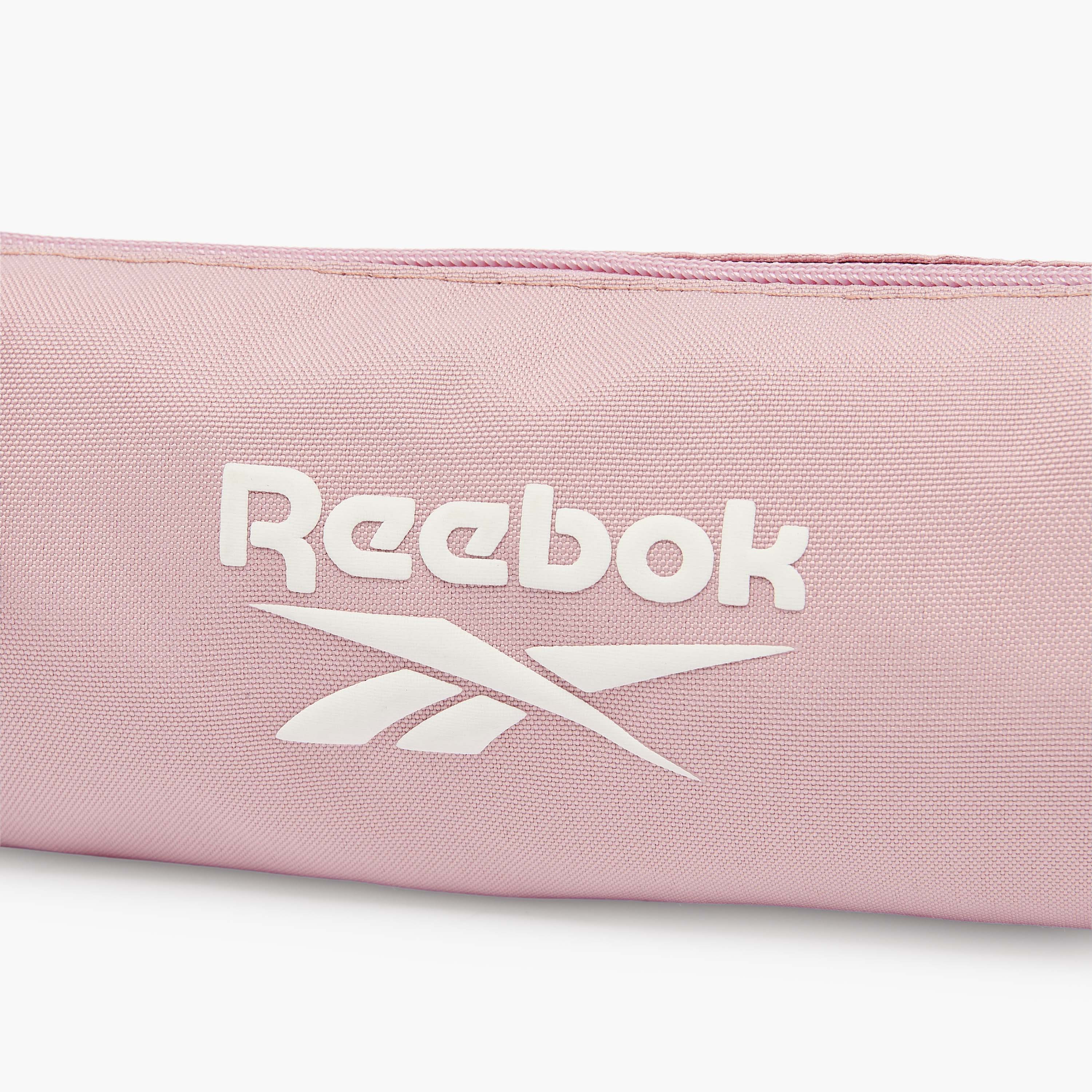 Reebok Logo Print Pencil Pouch with Zip Closure-school-stationery-pencilcases-image-6