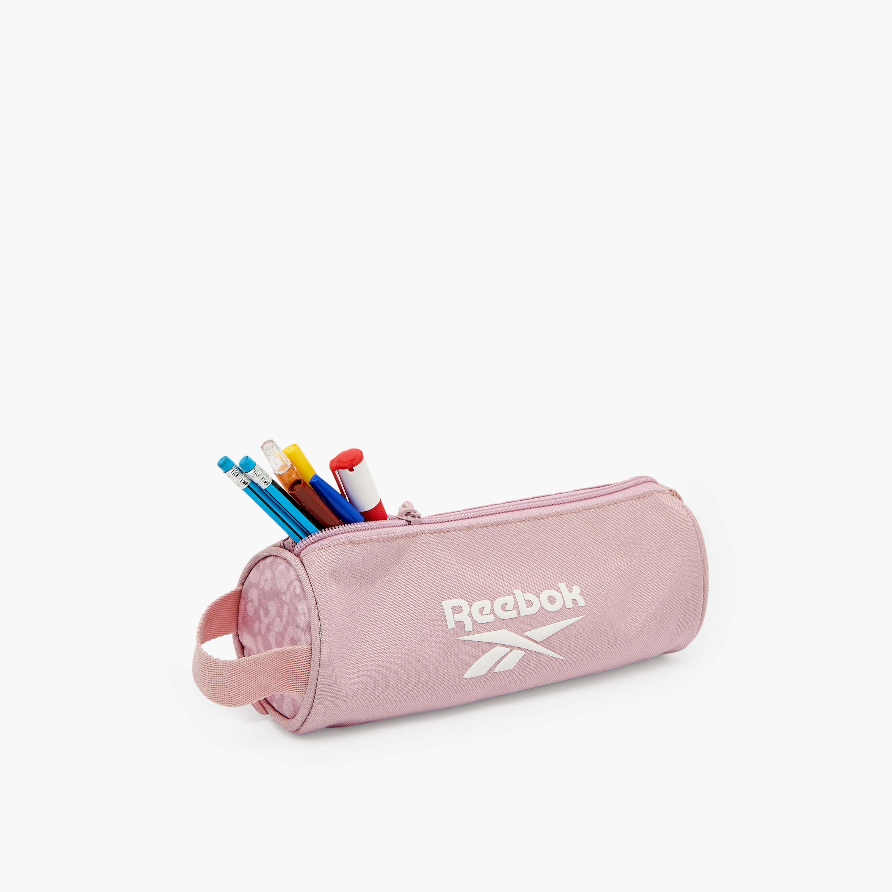 Reebok Logo Print Pencil Pouch with Zip Closure-school-stationery-pencilcases-image-7