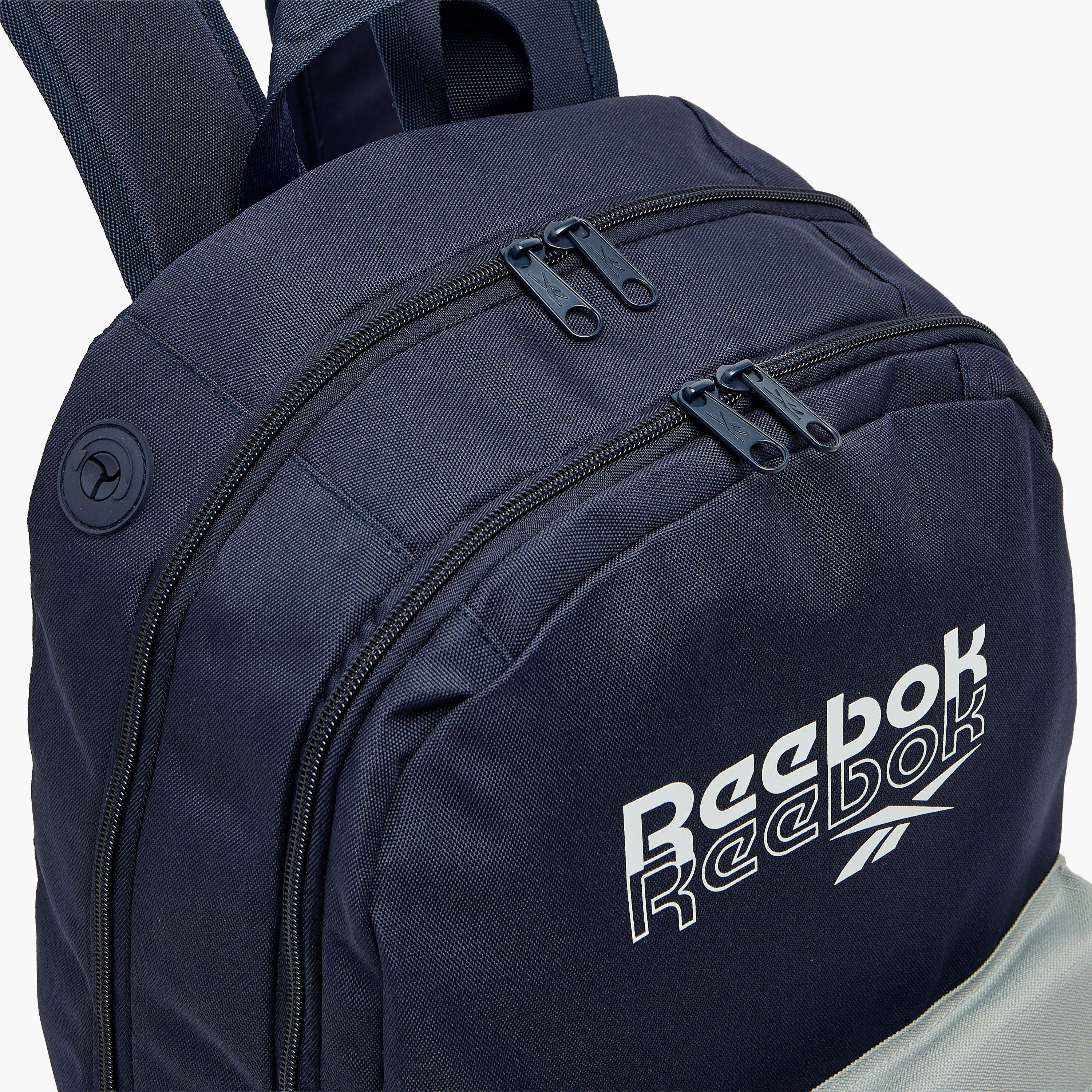 Reebok Color Block Logo Print Backpack for Boys 8-13 Years with Adjustable Shoulder Straps-18.1 inch-school-bagsandbackpacks-backpacks-image-4