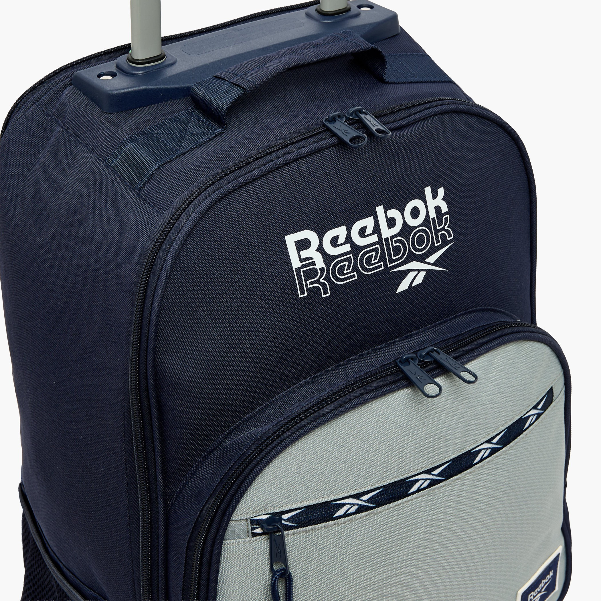 Reebok Logo Print Trolley Backpack for Boys 8-13 Years with Water Bottle Pocket - 17 inches-school-bagsandbackpacks-trolleybags-image-4