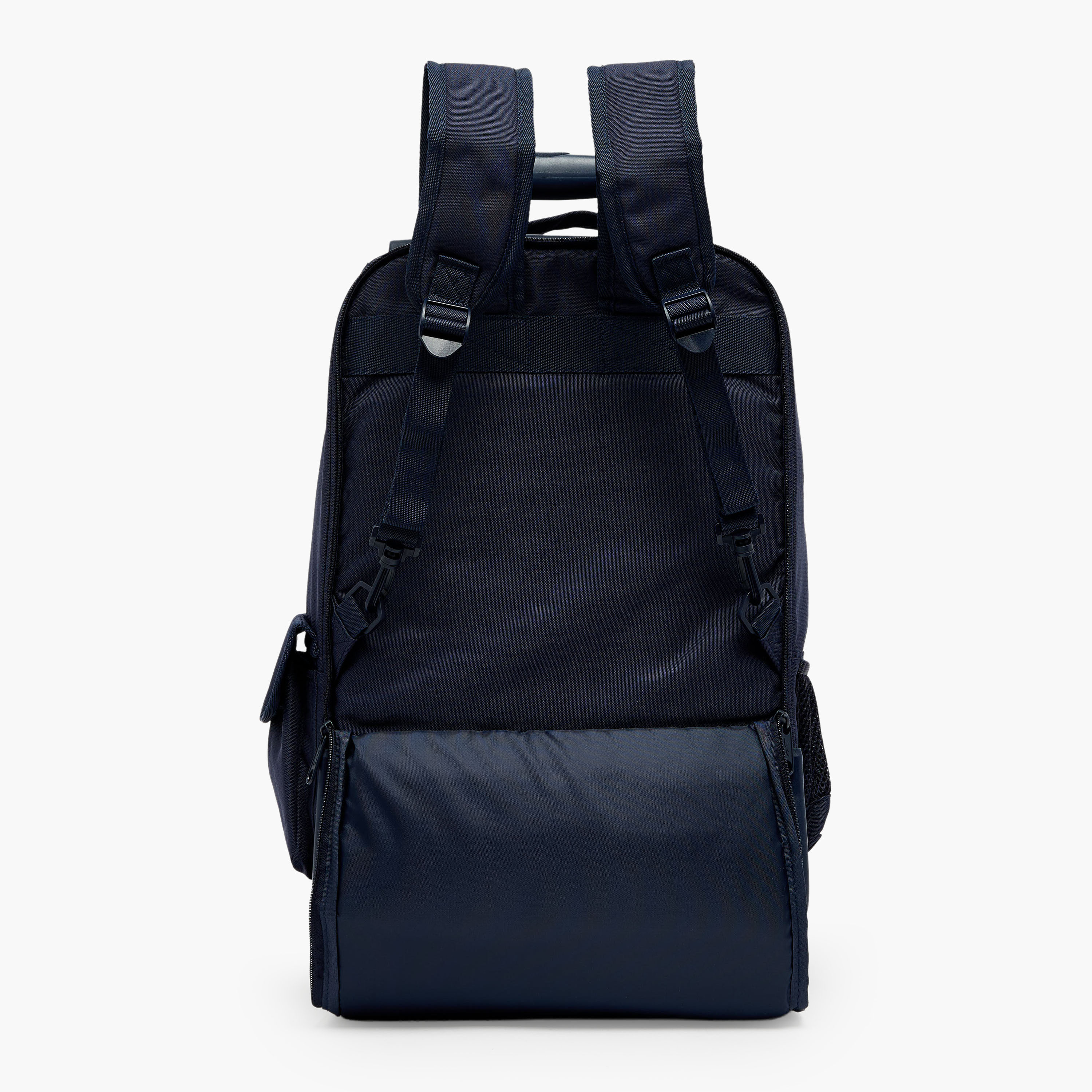 Reebok Logo Print Trolley Backpack for Boys 8-13 Years with Water Bottle Pocket - 17 inches-school-bagsandbackpacks-trolleybags-image-8