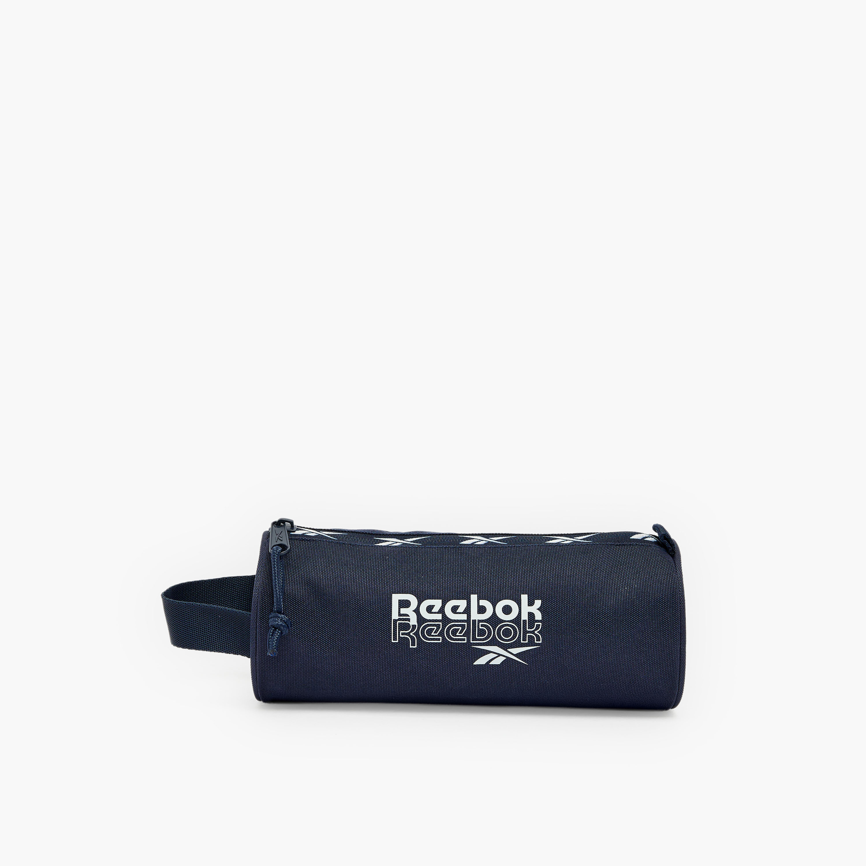 Reebok Andrew Logo Print Pencil Pouch with Zip Closure-school-stationery-pencilcases-image-1