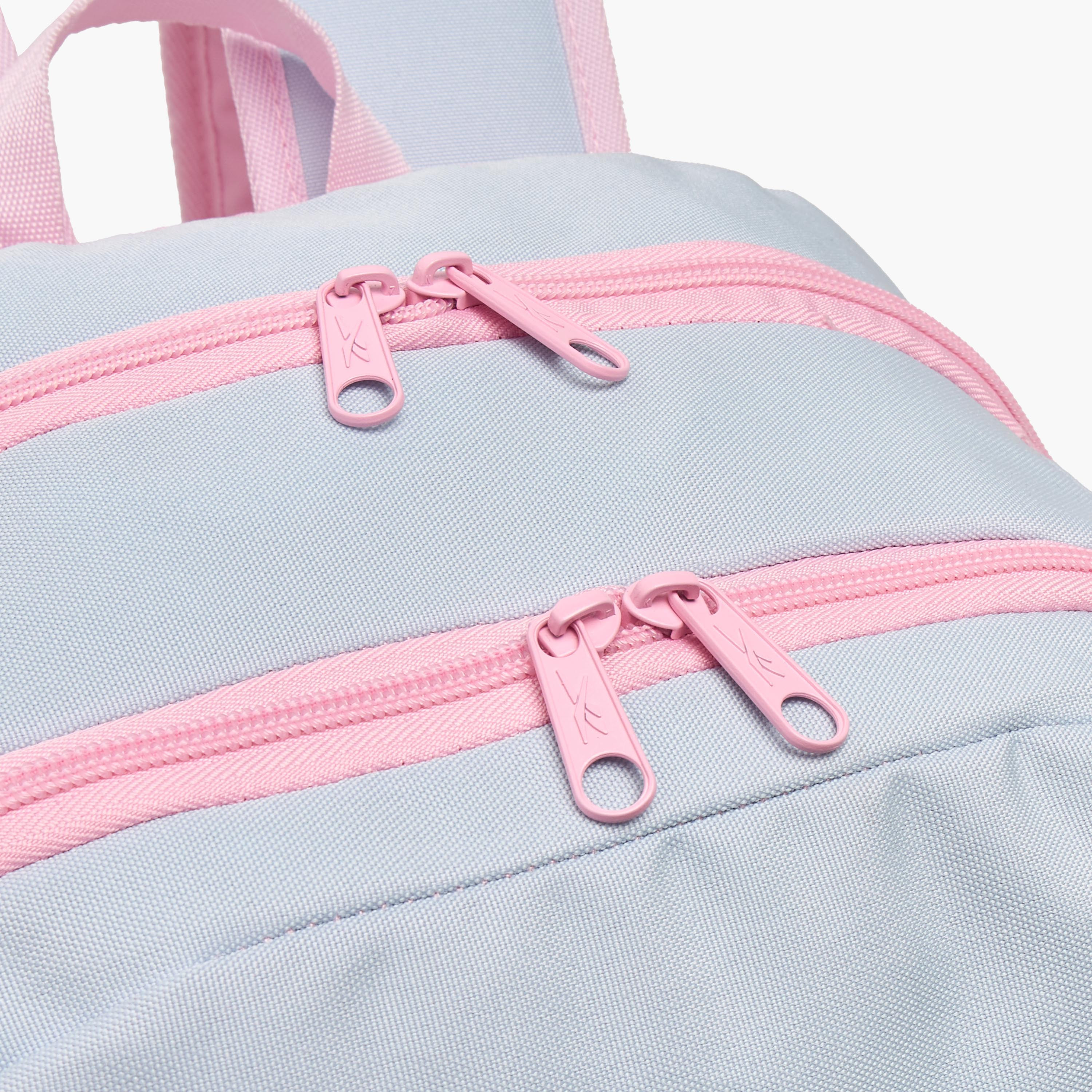 Reebok Logo Print Backpack for Girls 8-12 Years with Padded Straps - 18 inches-school-bagsandbackpacks-backpacks-image-4