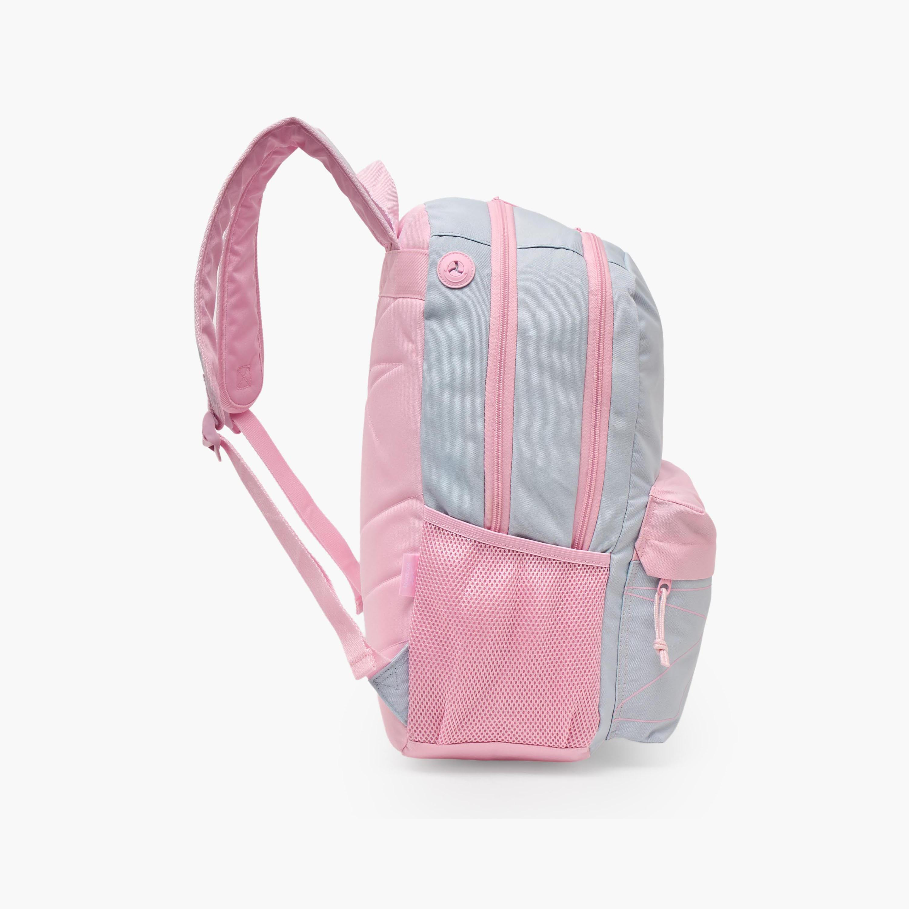 Reebok Logo Print Backpack for Girls 8-12 Years with Padded Straps - 18 inches-school-bagsandbackpacks-backpacks-image-8