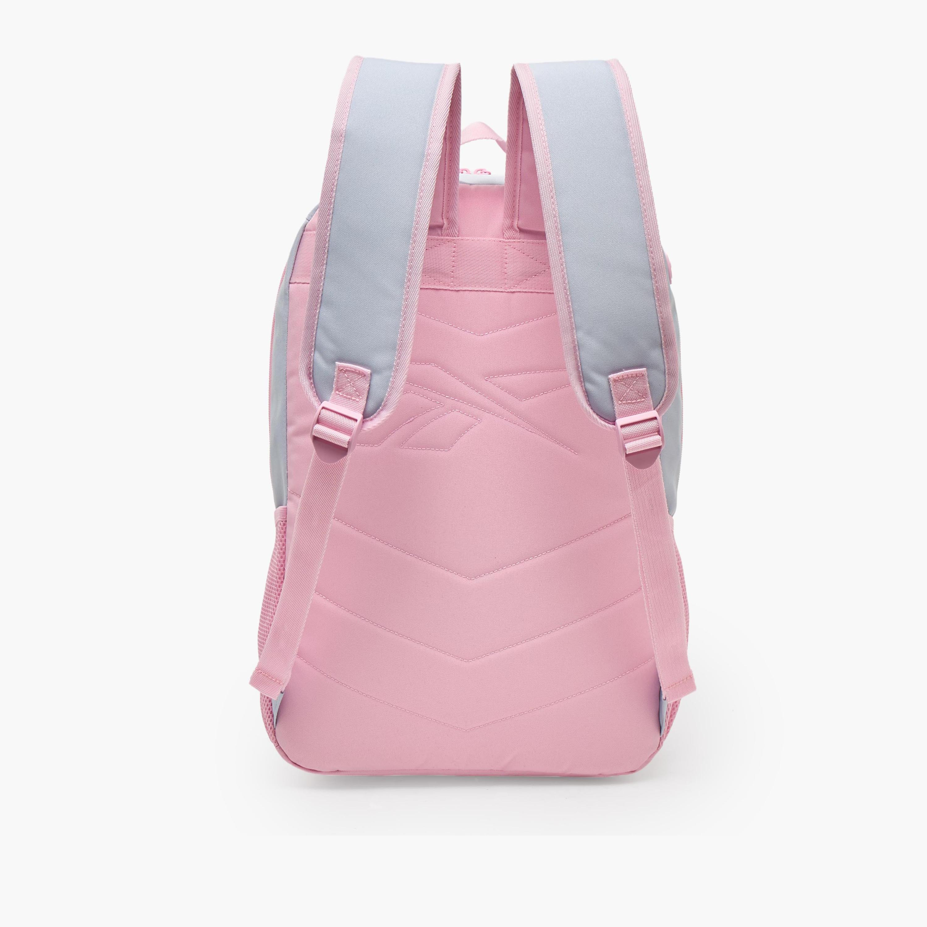 Reebok Logo Print Backpack for Girls 8-12 Years with Padded Straps - 18 inches-school-bagsandbackpacks-backpacks-image-9