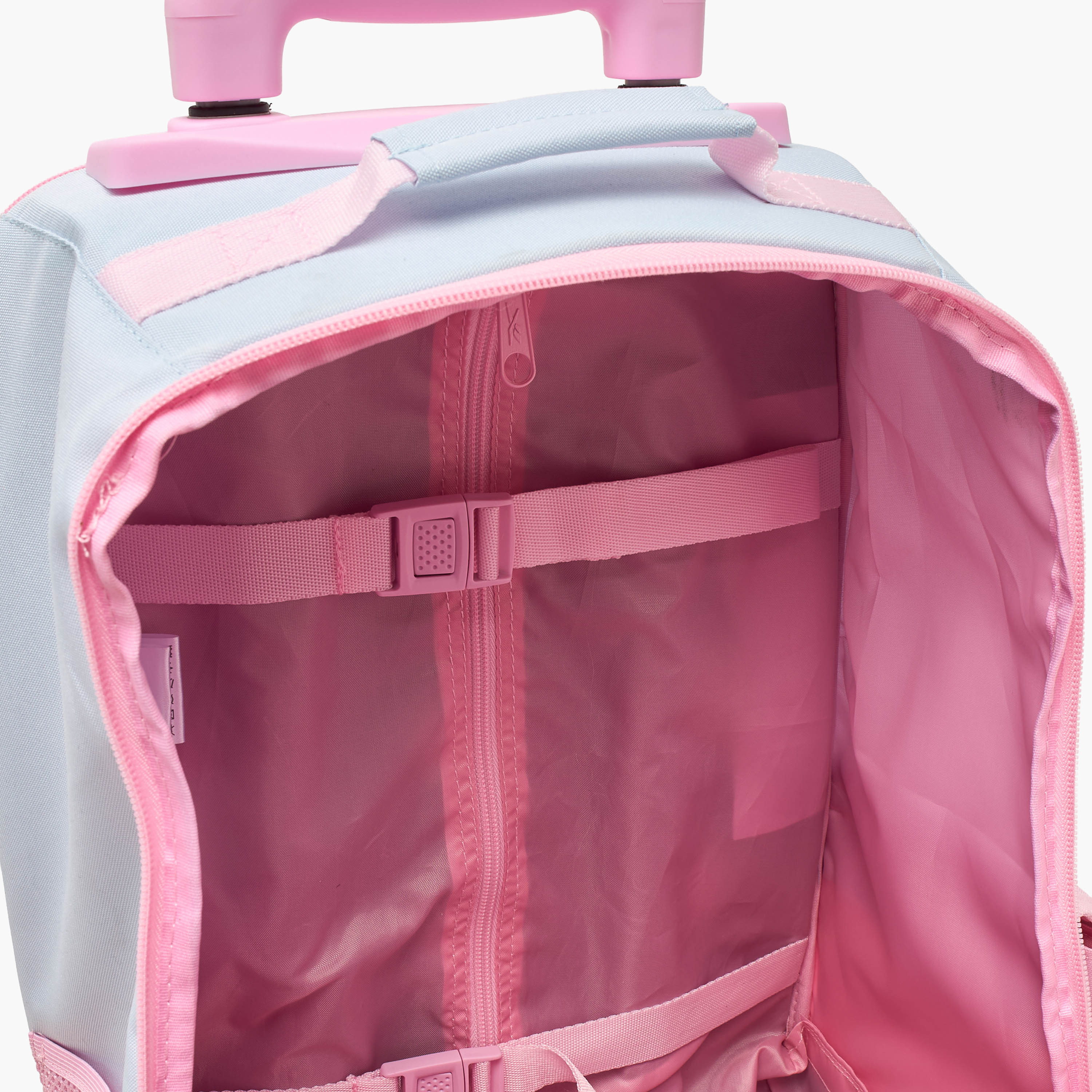 Reebok Colourblock Trolley Bag for Girls 8-13 Years with Retractable Handle - 17 inches-school-bagsandbackpacks-trolleybags-image-6