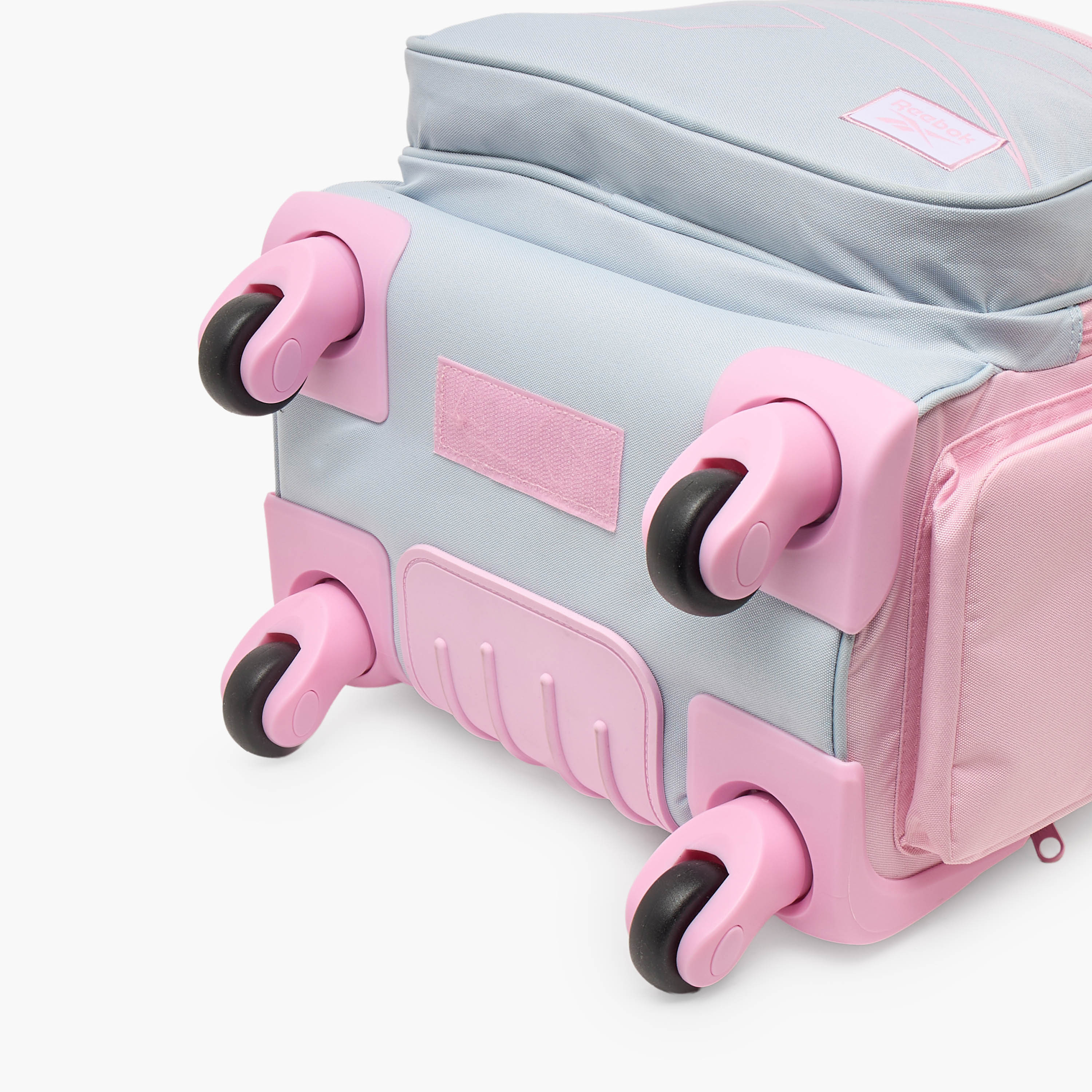 Reebok Colourblock Trolley Bag for Girls 8-13 Years with Retractable Handle - 17 inches-school-bagsandbackpacks-trolleybags-image-14